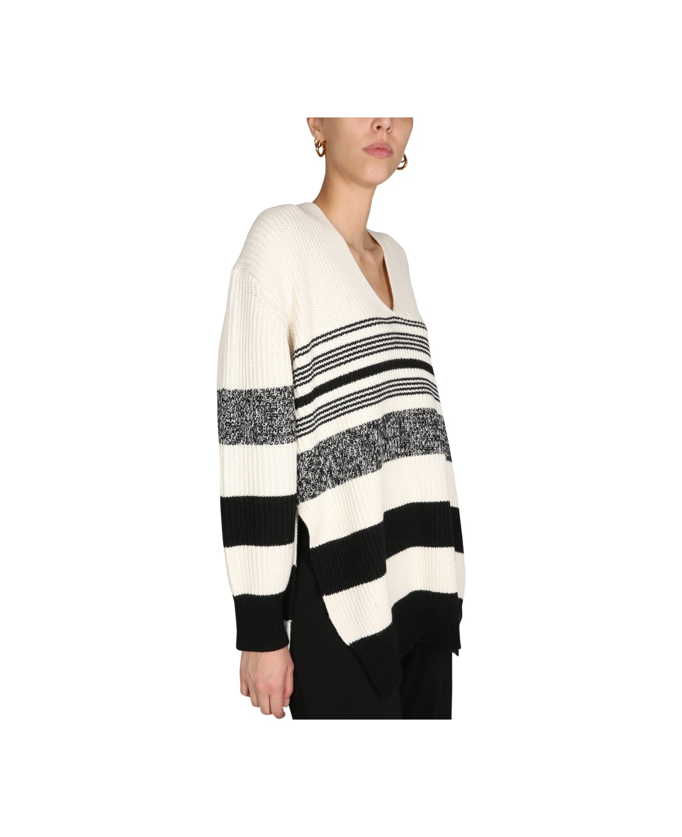 Proenza Schouler White Label V-neck Sweater - WHITE ニットウェア