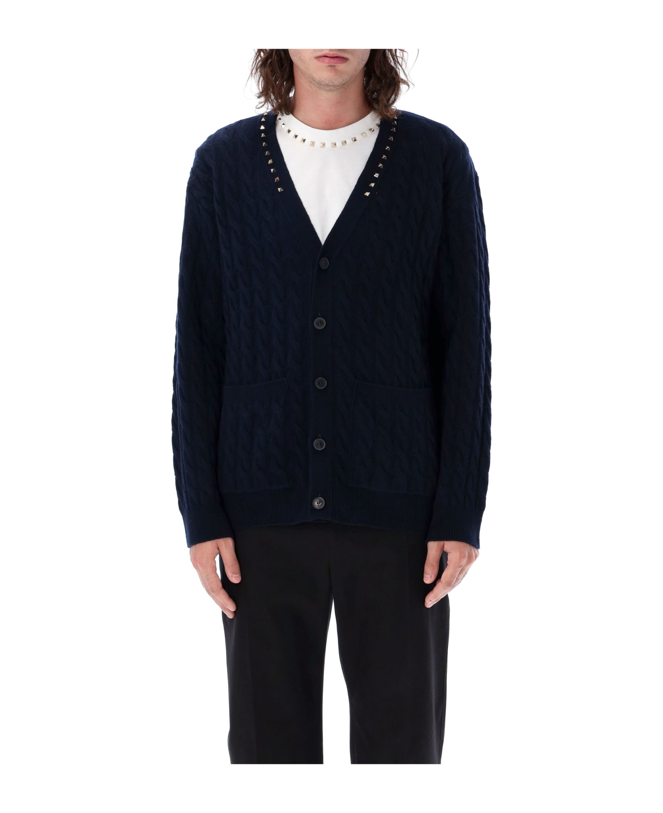 Valentino Garavani Cardigan - NAVY