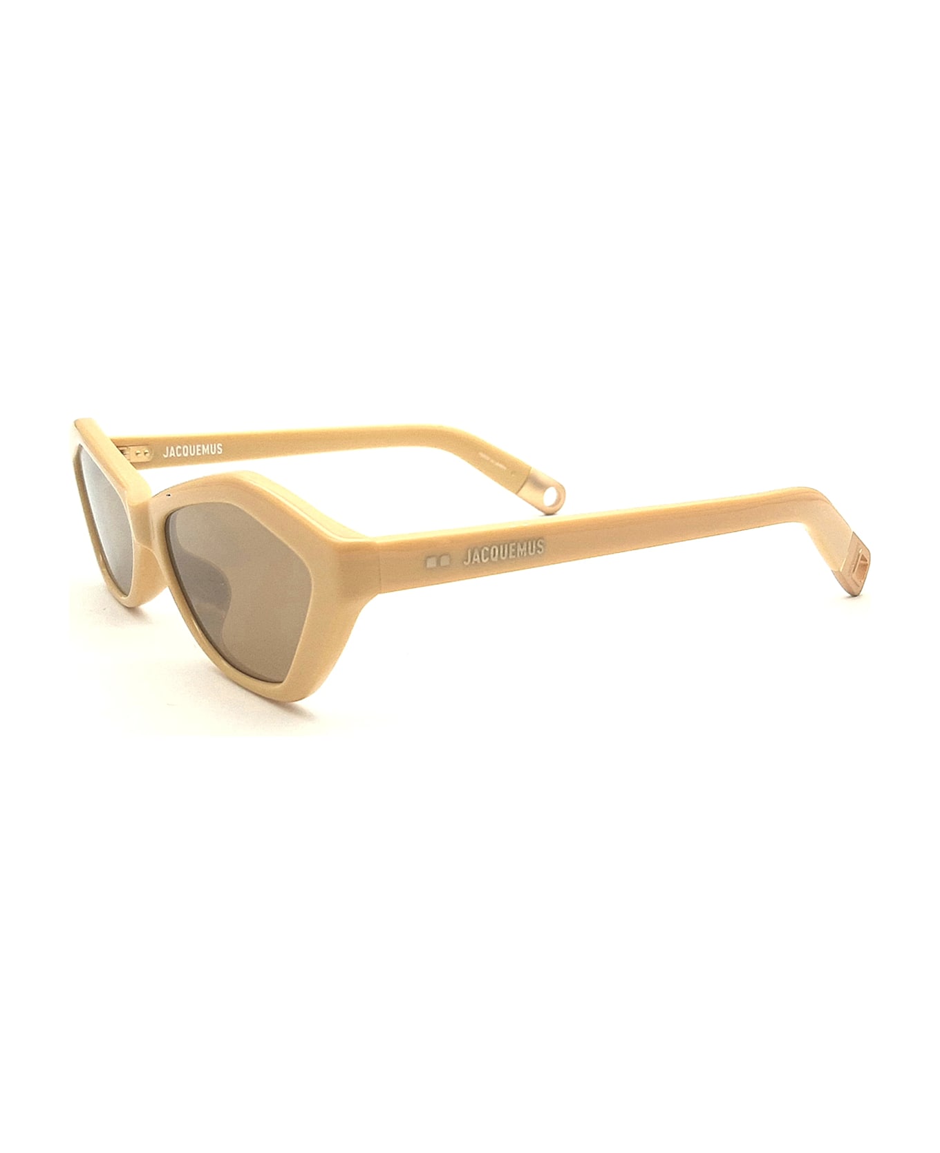 Jacquemus SALON Sunglasses - Banana Gold Brown