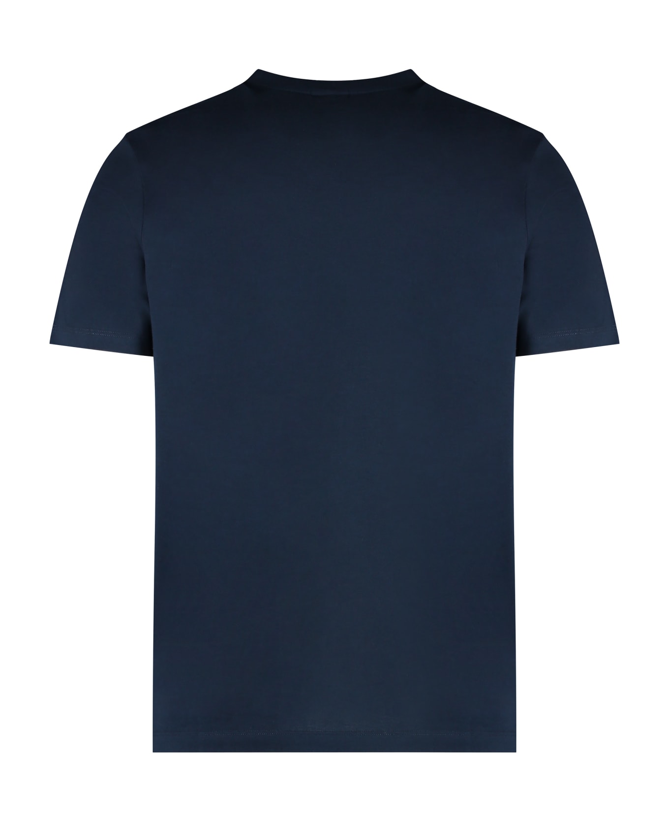 Paul&Shark Cotton Crew-neck T-shirt - blue