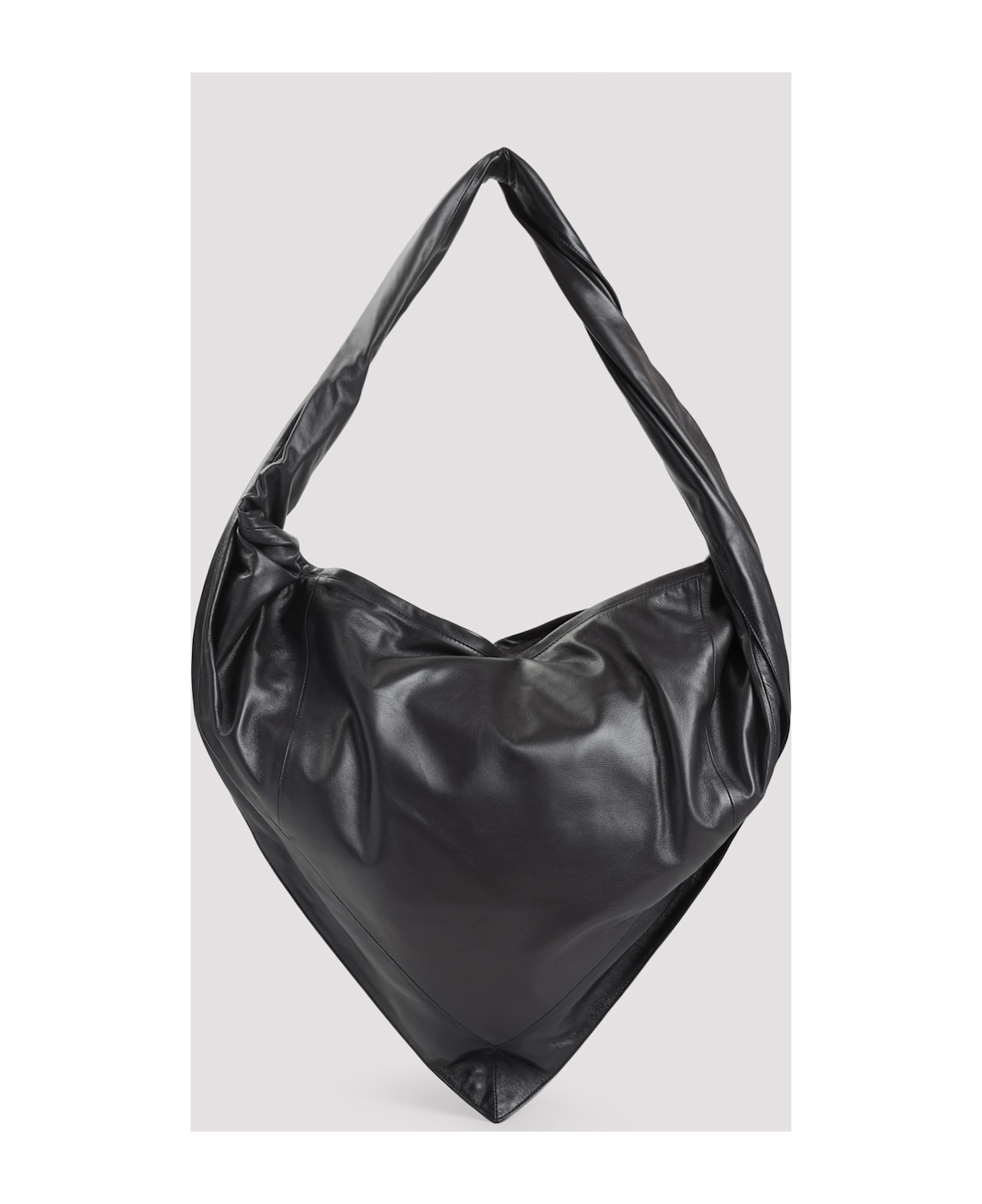 Lemaire Scarf Shoulder Bag - Black Dark Chocolate