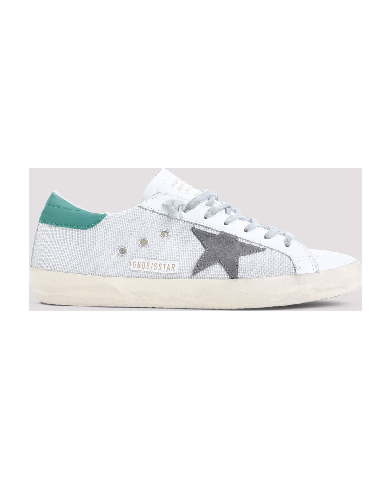 Golden Goose Superstar Sneakers - Light Silver White