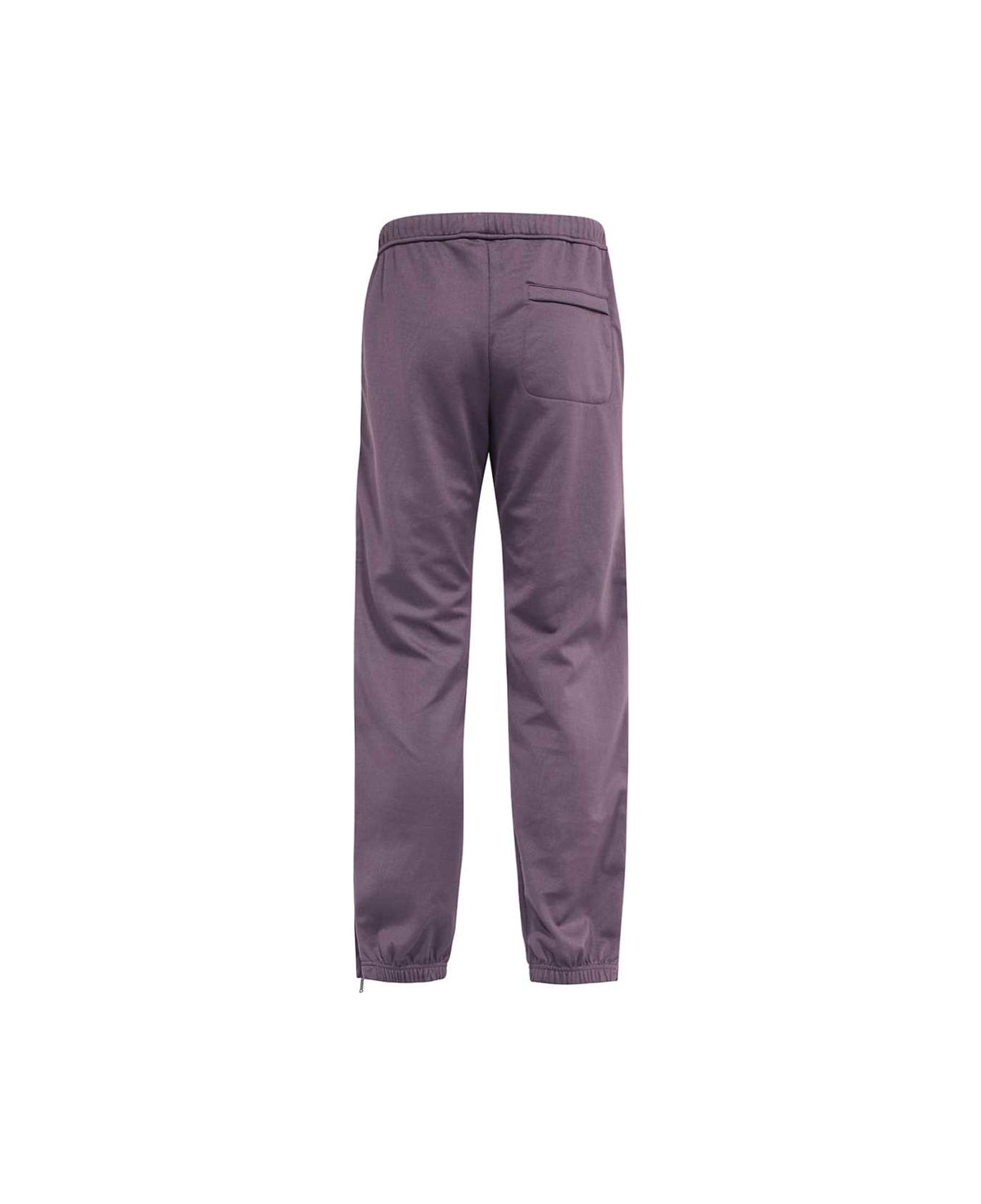 HERON PRESTON Contrast Side Stripes Trousers - purple