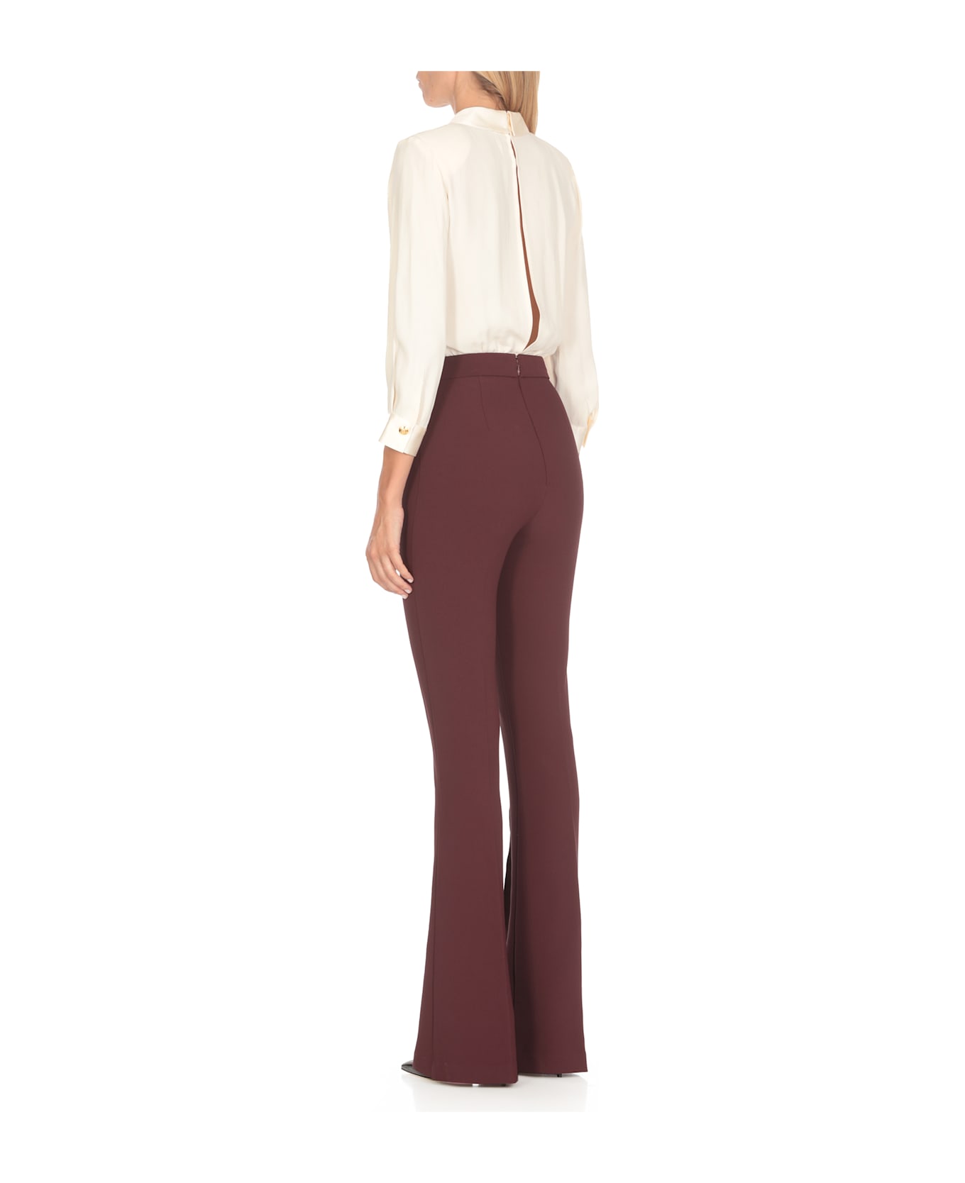 Elisabetta Franchi Jumpsuit - Bordeaux