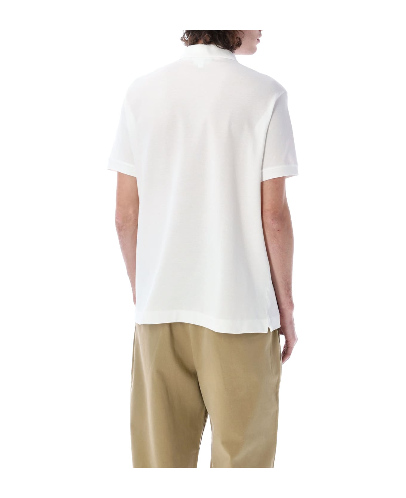 Lacoste Classic Fit Polo Shirt - WHITE ポロシャツ