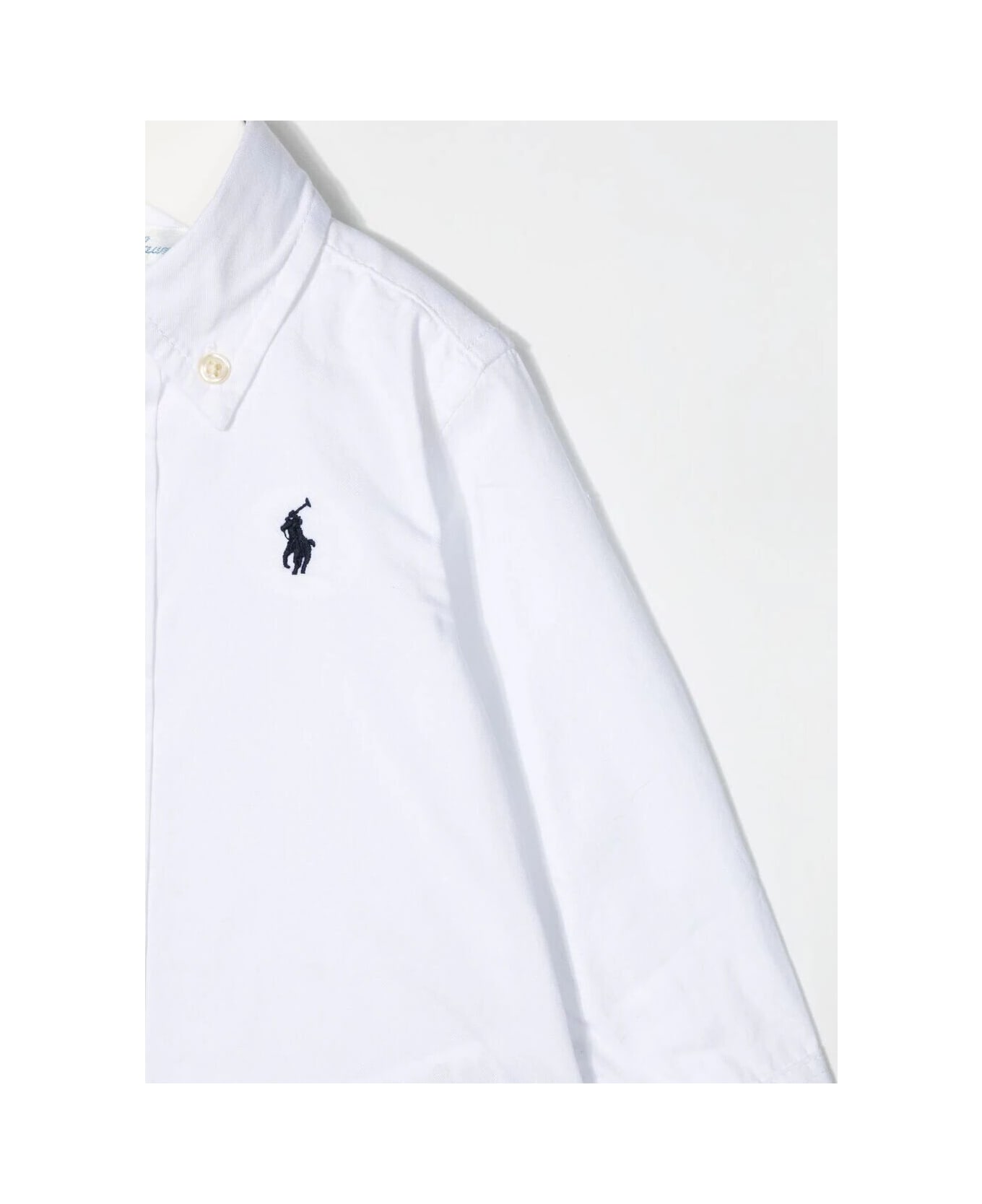 Polo Ralph Lauren Slim Fit Tops Shirt - White