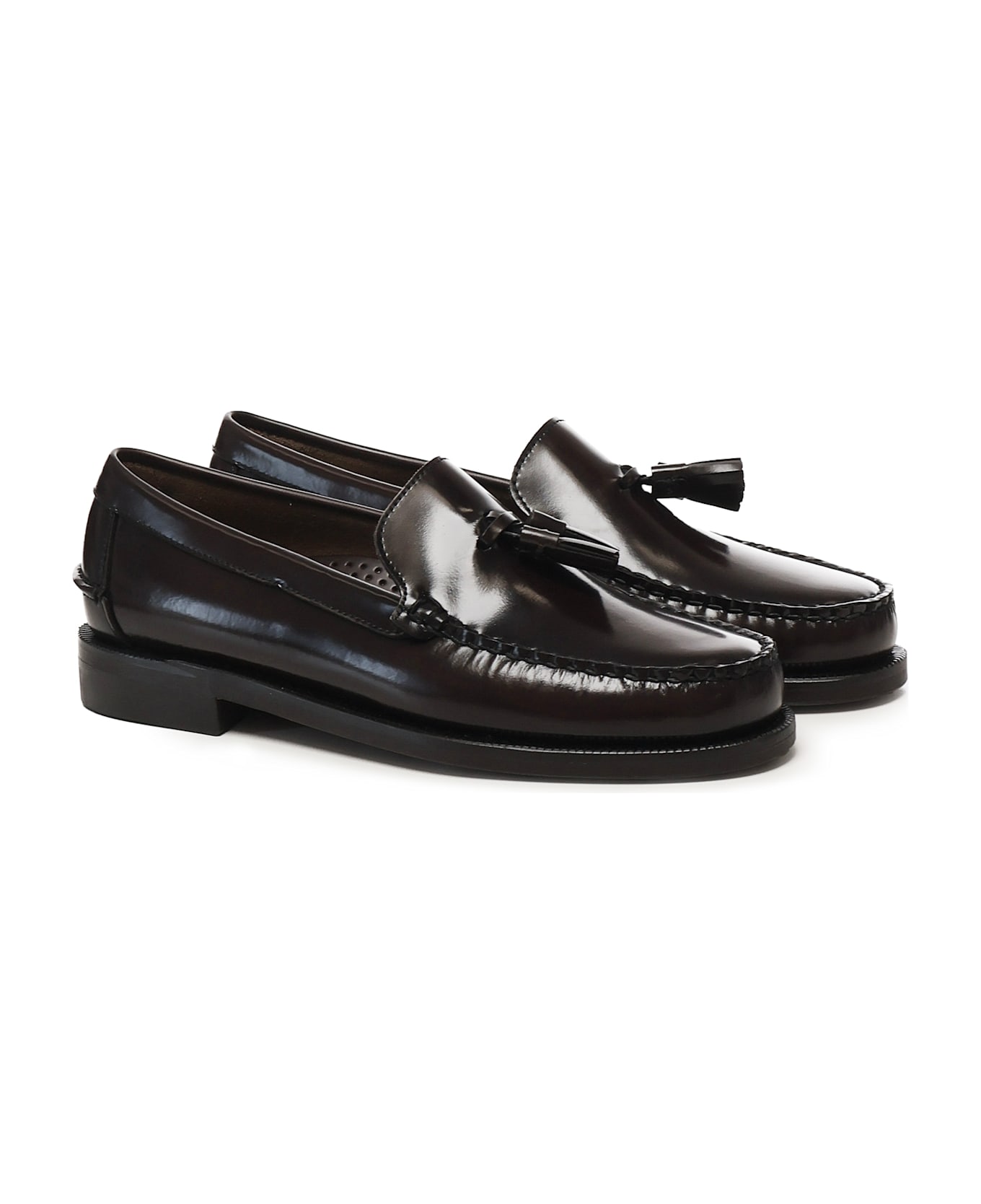 Sebago Classic Loafers - BROWN BURGUNDY