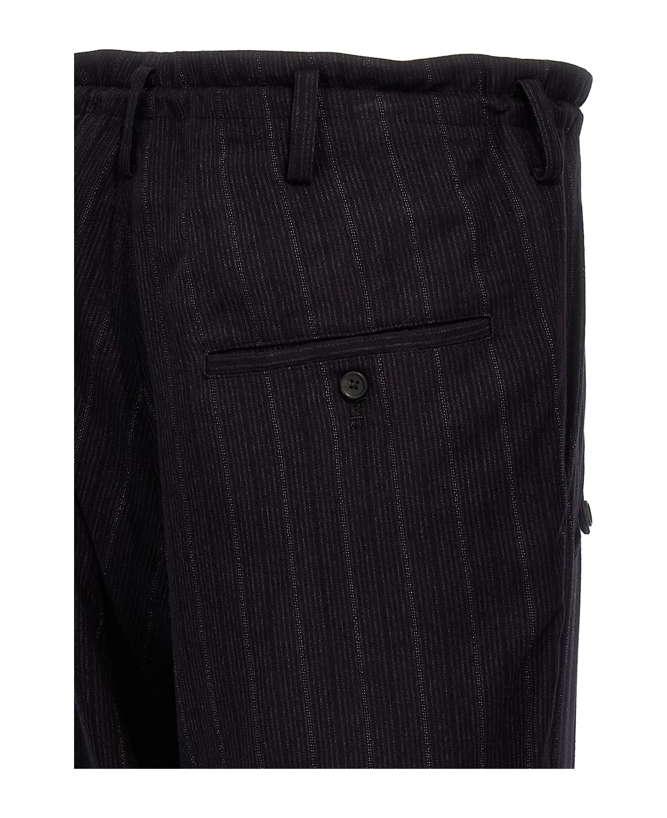 Yohji Yamamoto 'a-r Coin Pockets' Pants - Black  