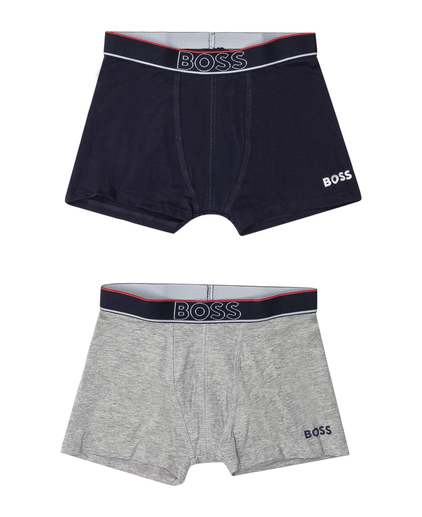 Hugo Boss Set 2 Boxer Shorts - MARINE アンダーウェア