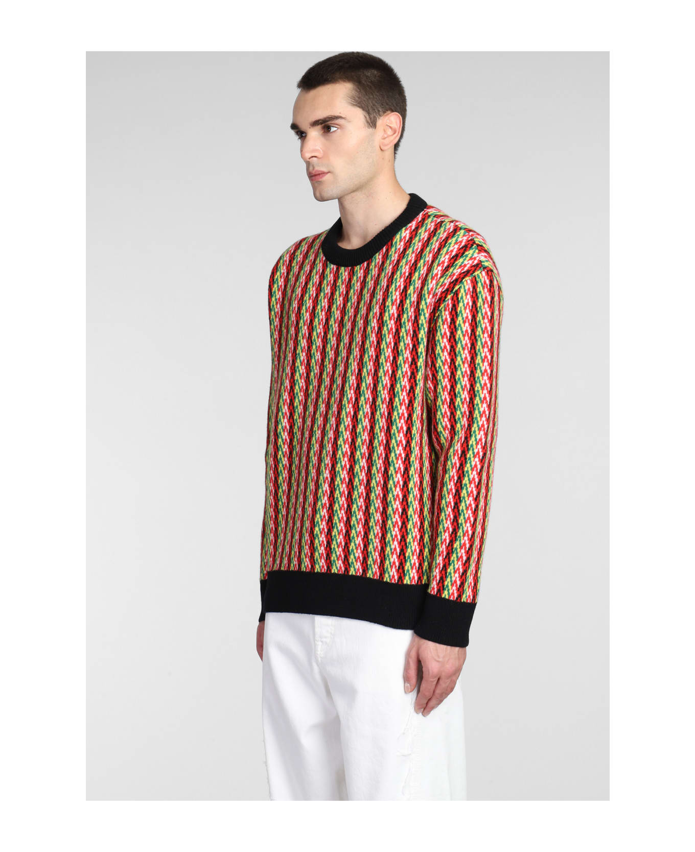 Lanvin Merino Wool Sweater - MULTICOLOR