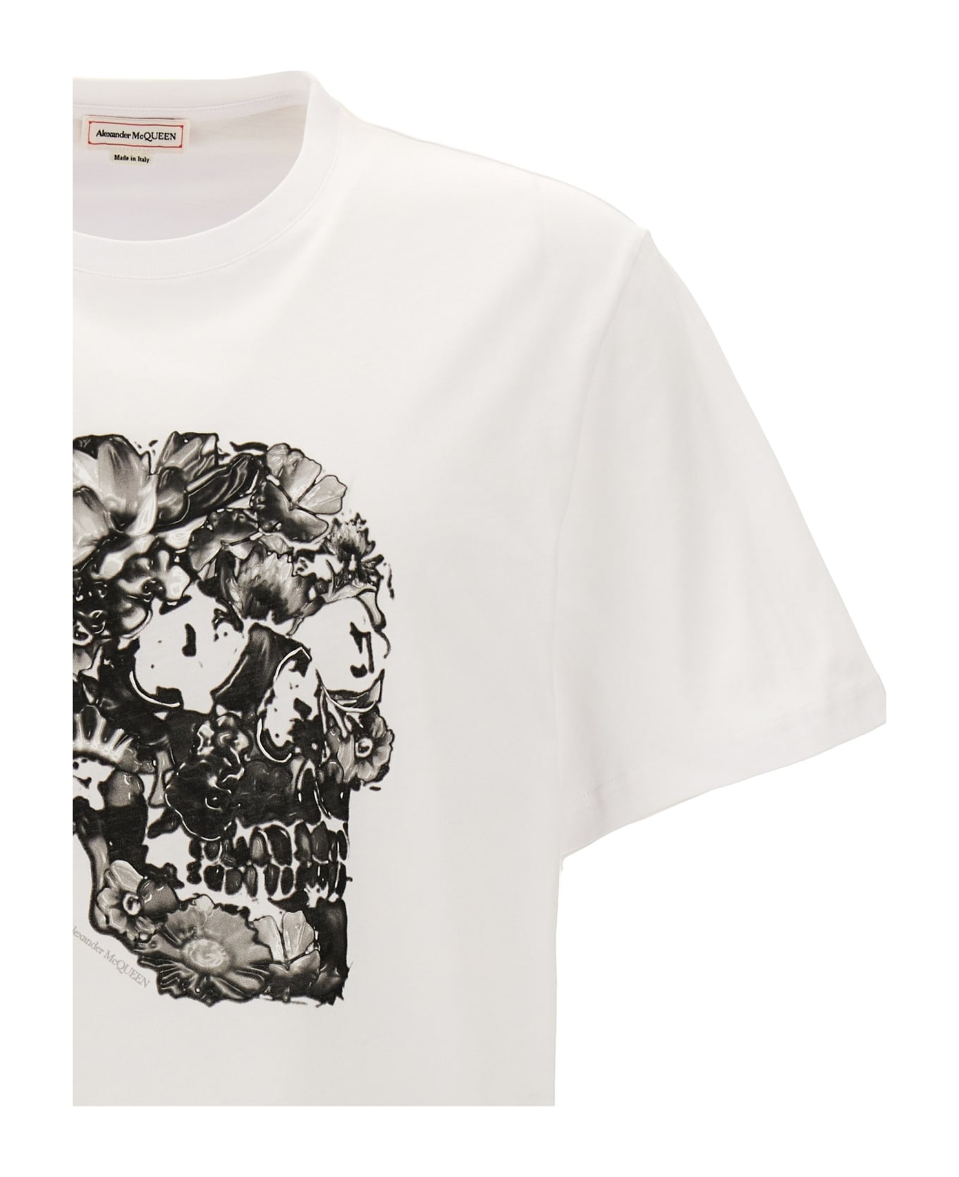 Alexander McQueen Printed T-shirt - White