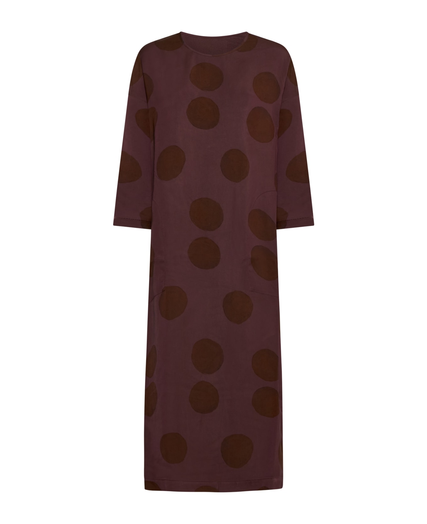 Uma Wang Dress - Rose/brown