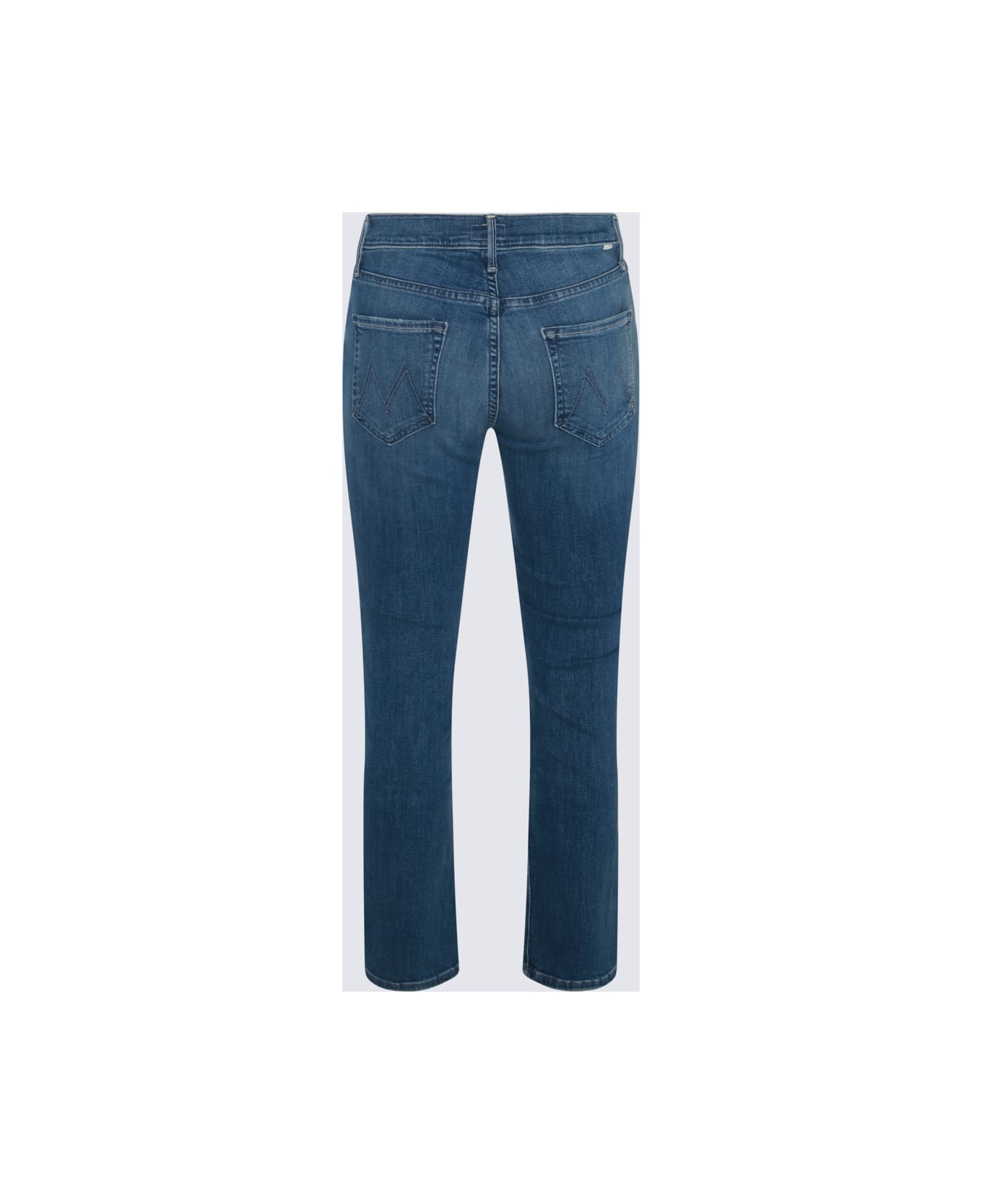 Mother Blue Cotton Denim Jeans - WISH ON A STAR
