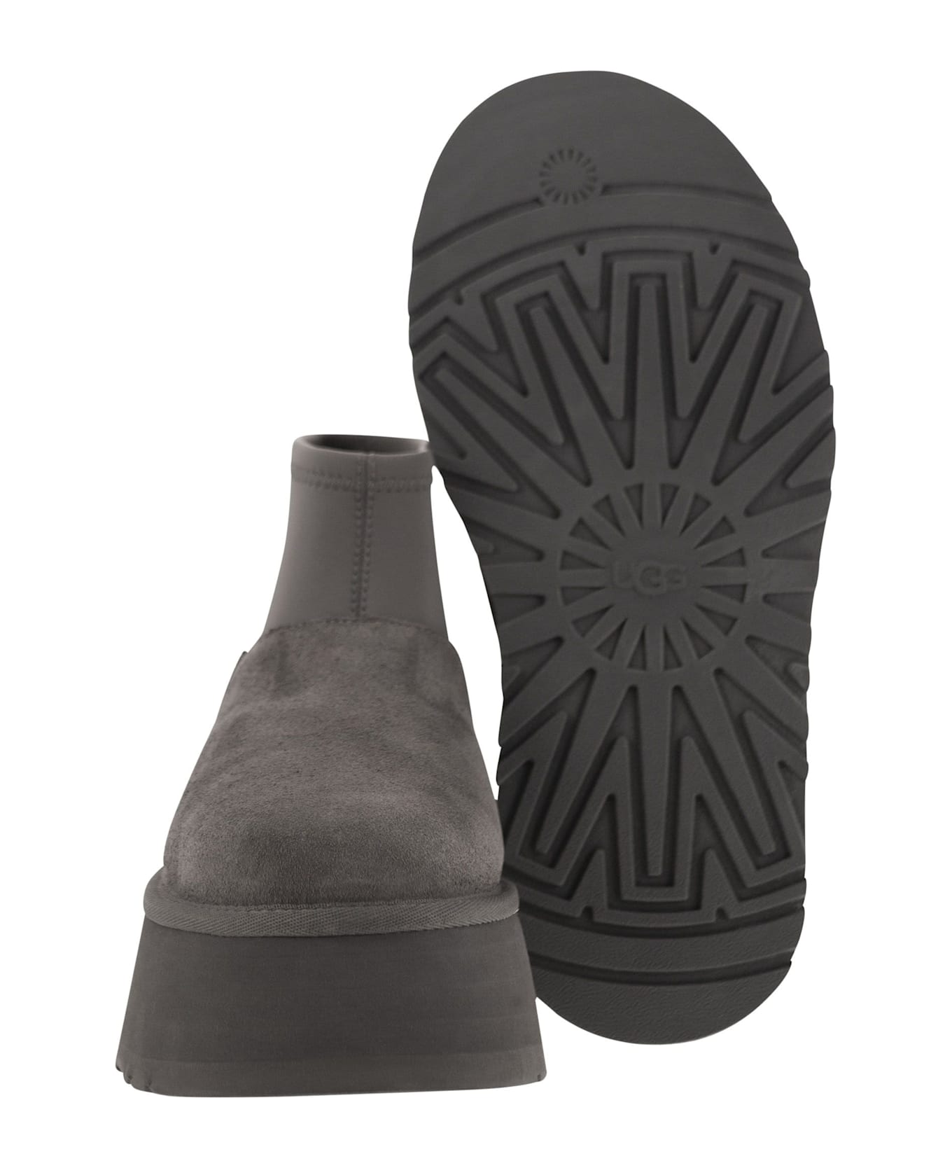 UGG Classic Mini Dipper Boots - Grey