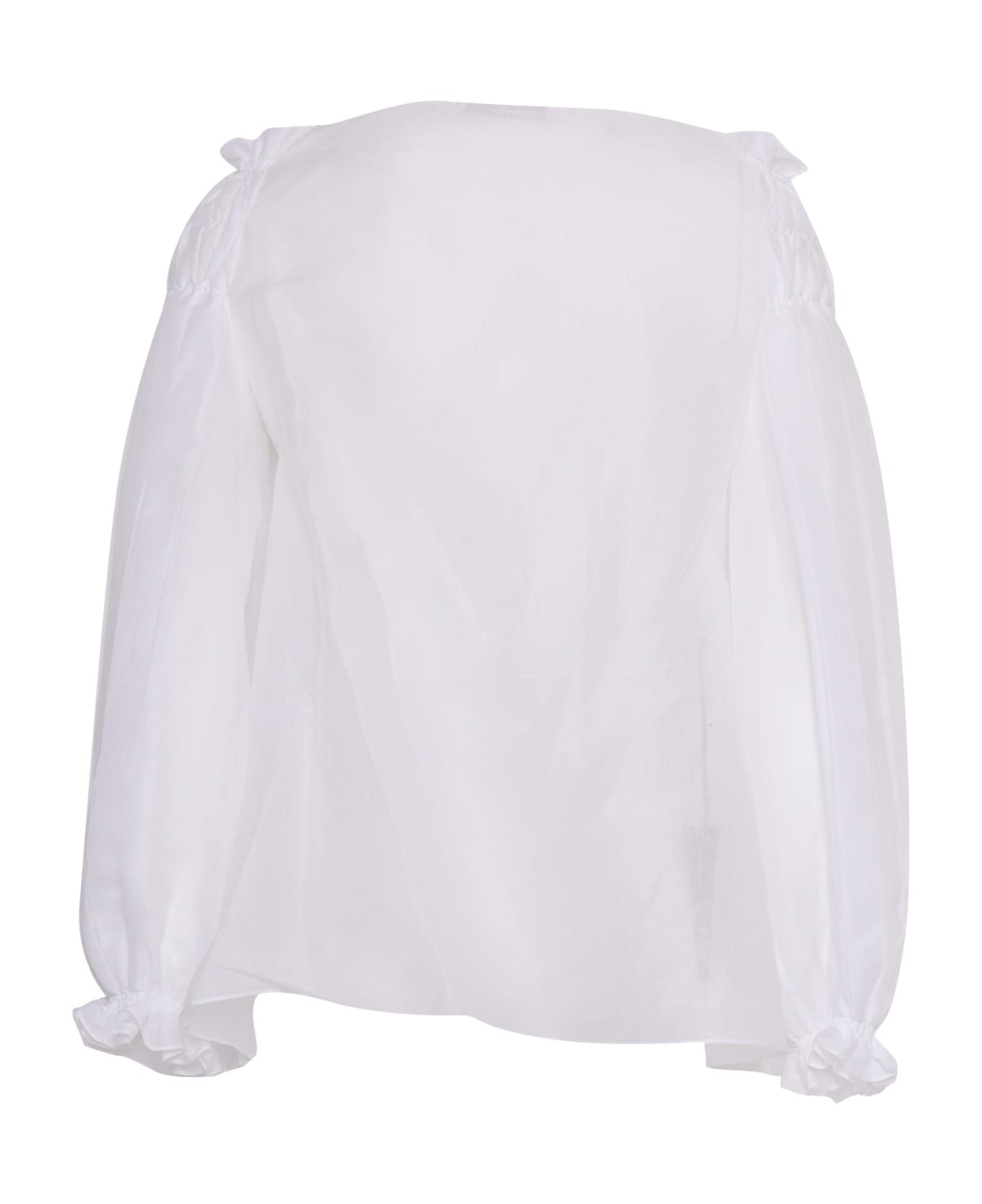 Alberta Ferretti White Shirt - WHITE