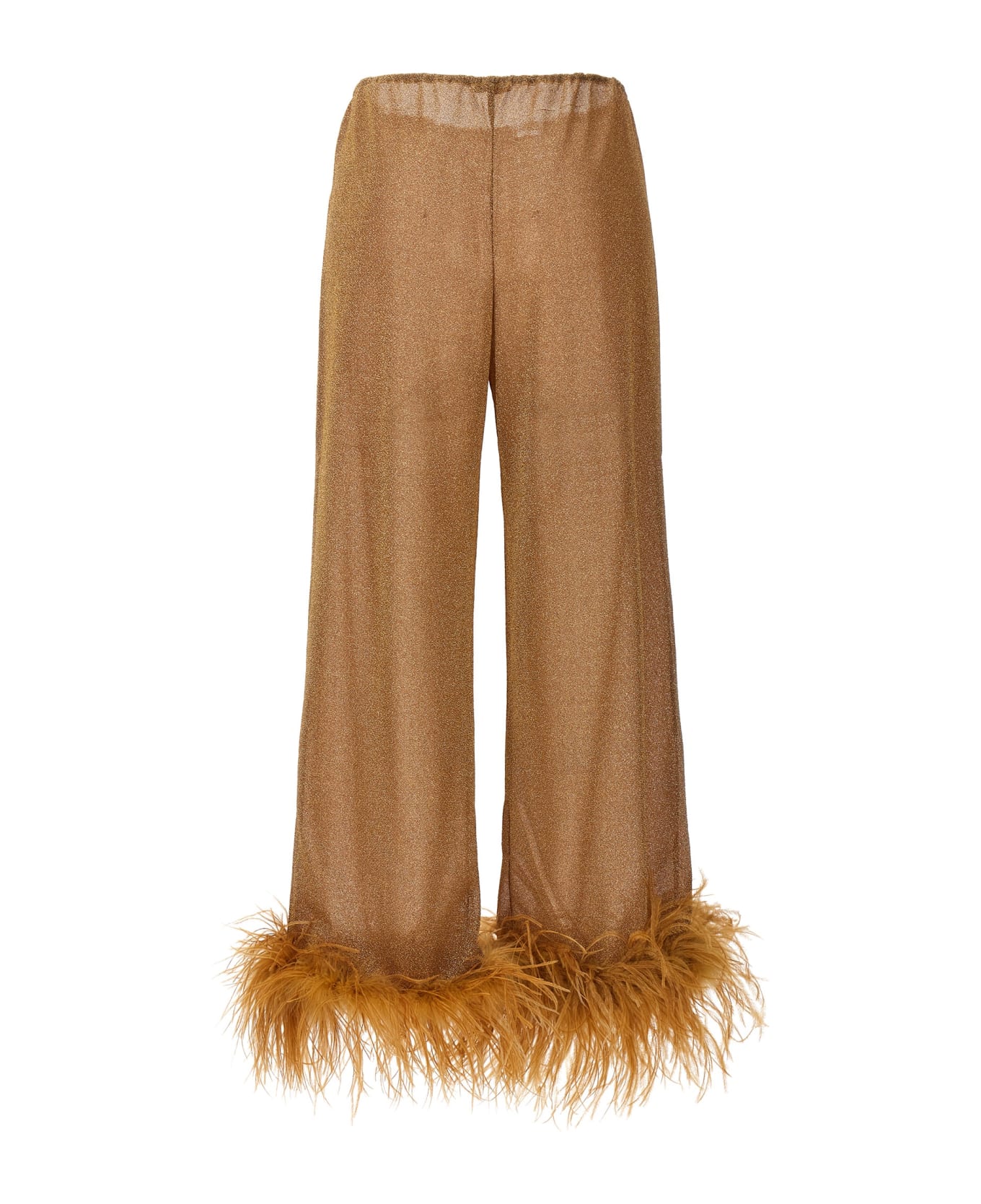 Oseree 'lumiere Plumage' Pants - Toffee ボトムス