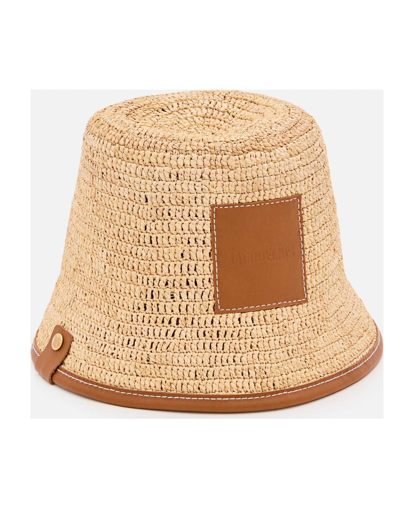 Jacquemus Le Bob Soli Raffia Hat - Light brown 2 帽子