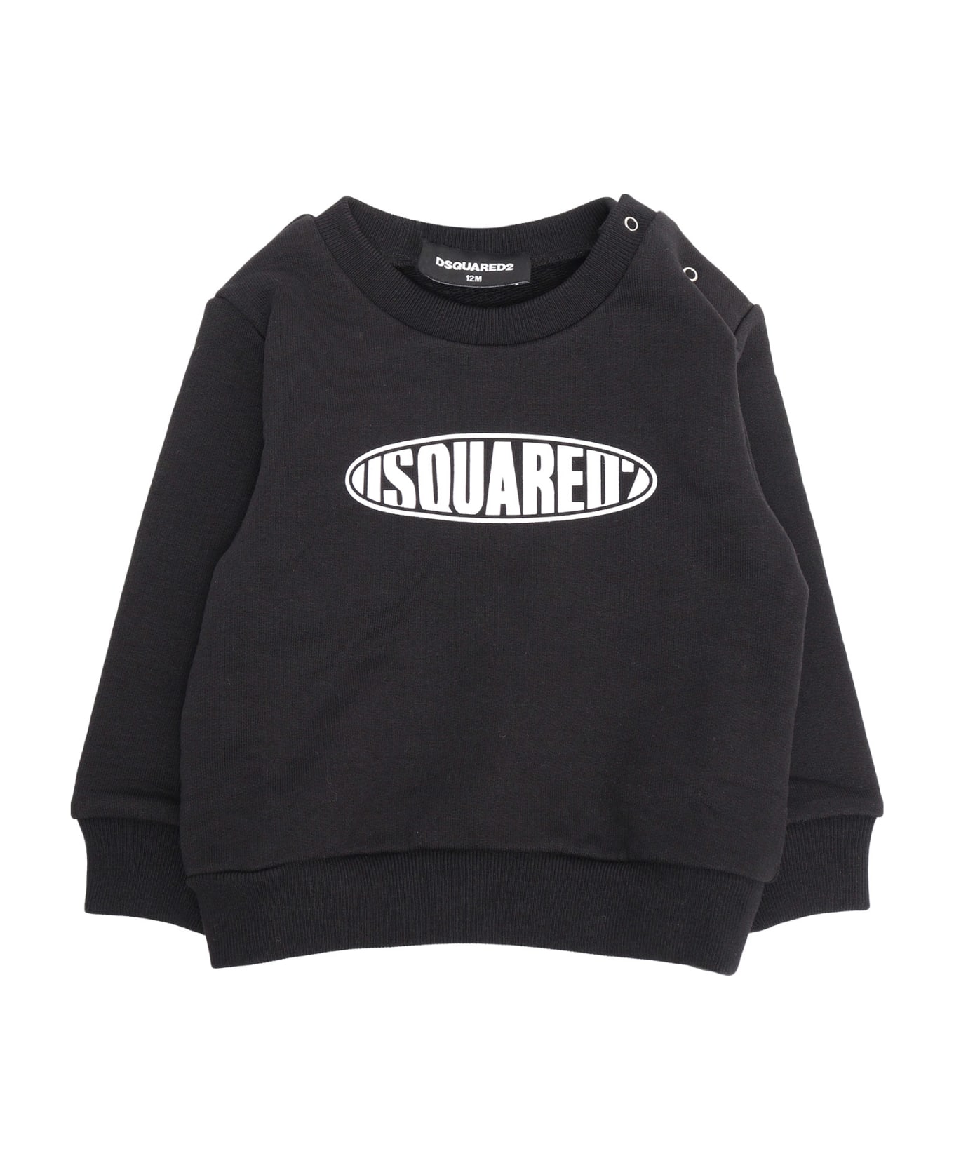 Dsquared2 D-squared2 Sweatshirt For Children - BLACK