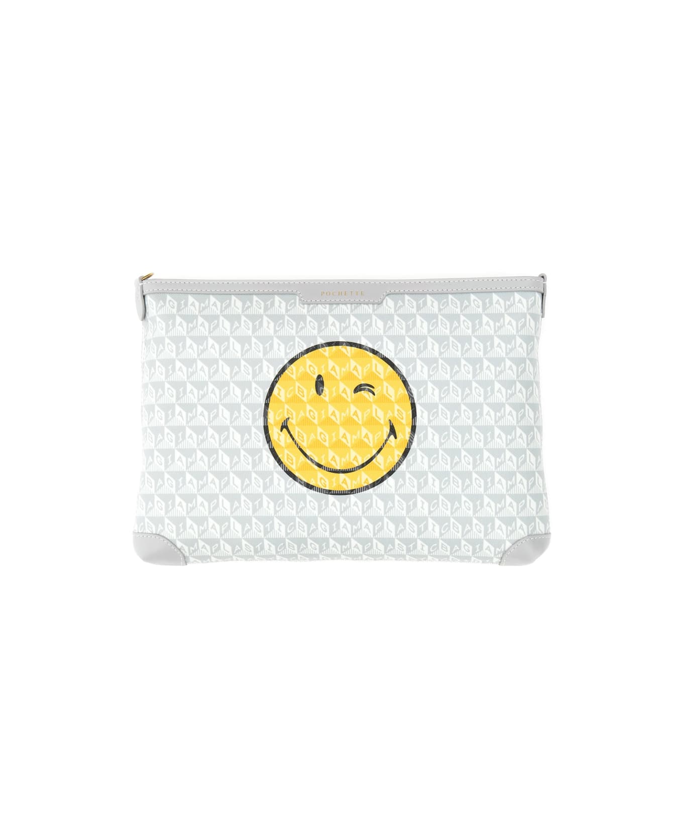 Anya Hindmarch I Am Plastic Bag Clutch - MULTICOLOUR