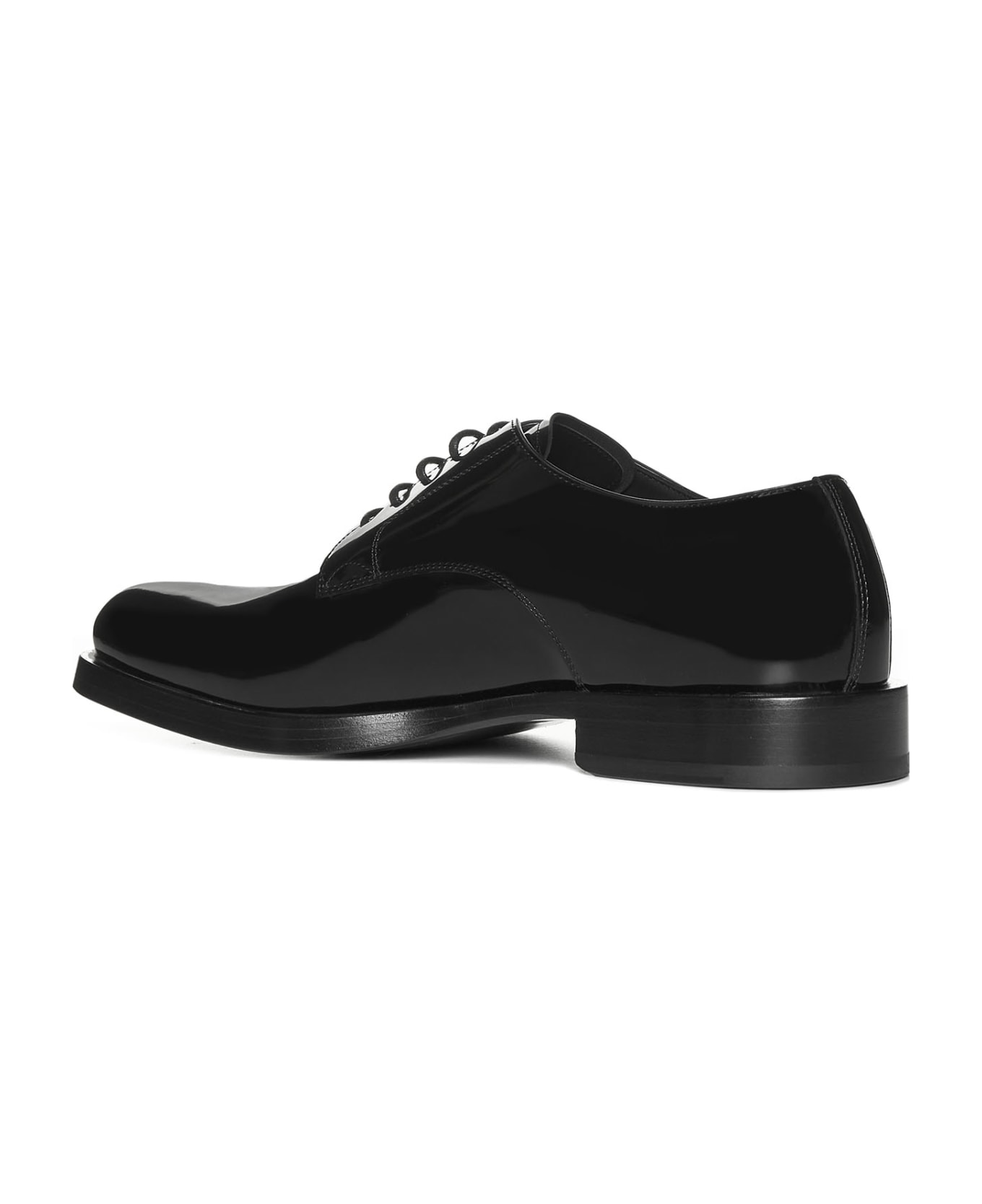 Dolce & Gabbana Classic Lace-up Derby Shoes - Nero ローファー＆デッキシューズ