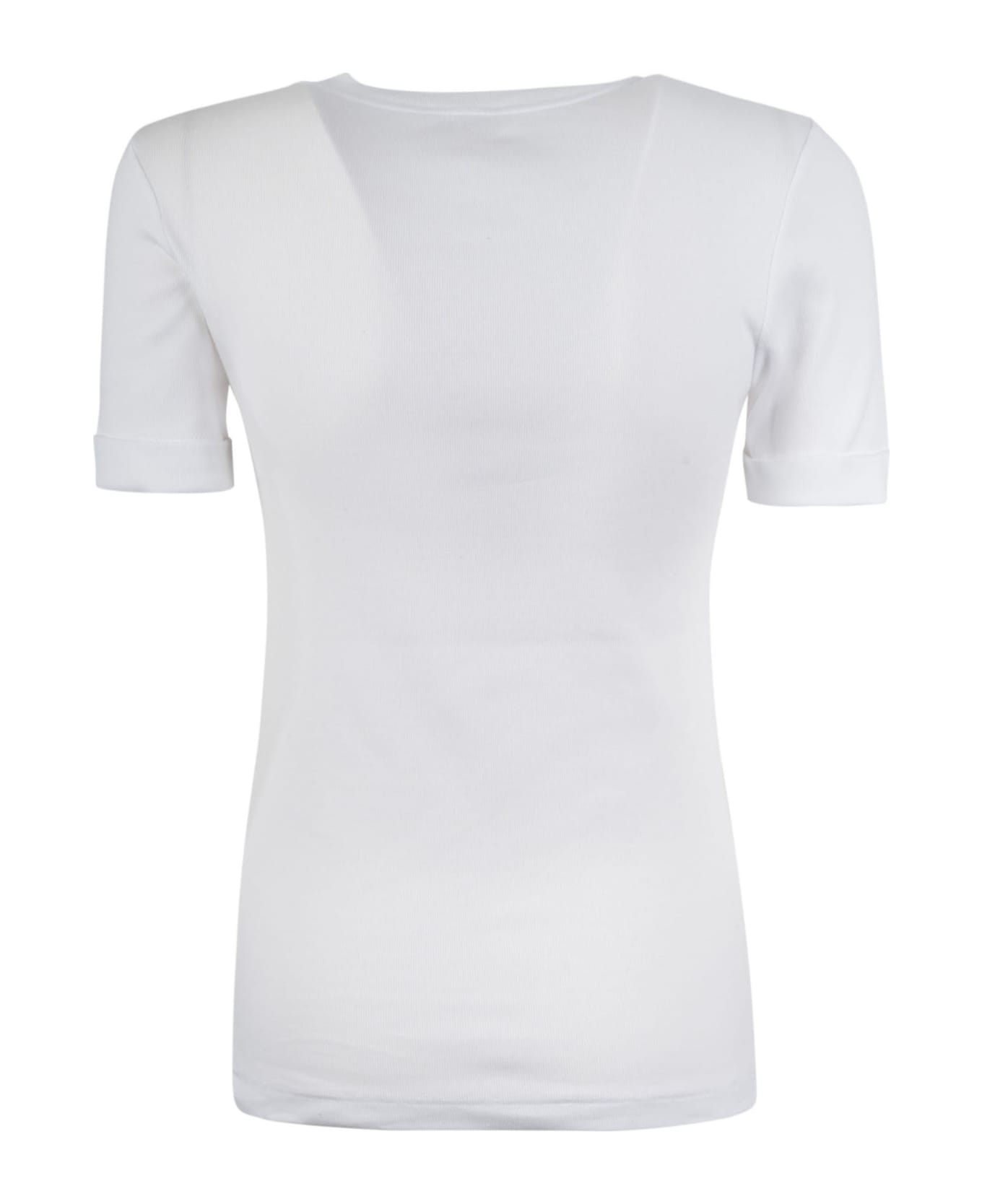 Peserico Round Neck Fitted T-shirt