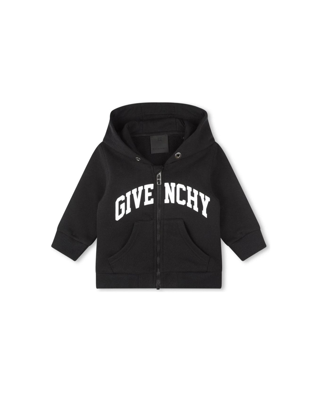 Givenchy Felpa Con Logo - Black ニットウェア＆スウェットシャツ