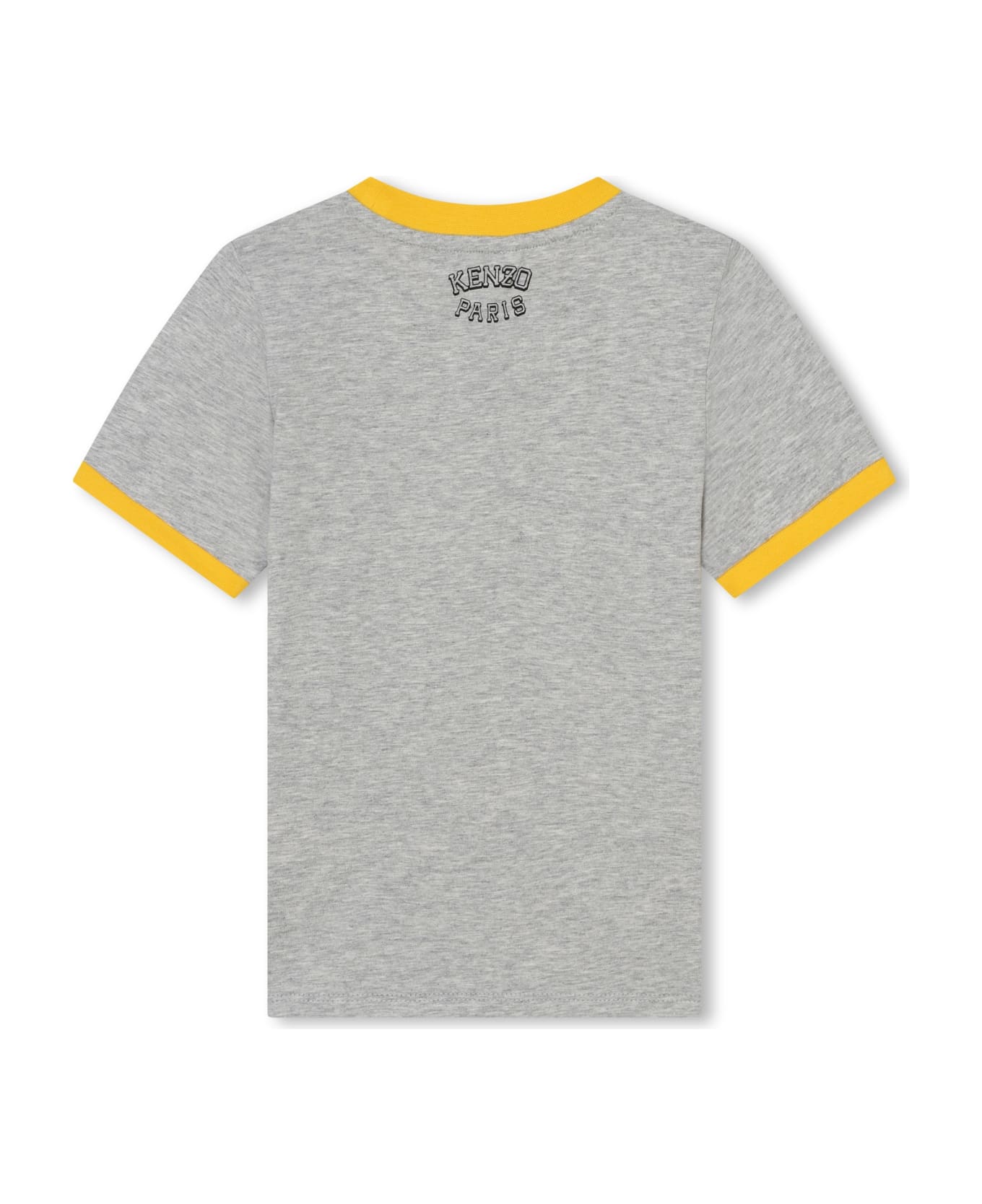 Kenzo Kids T-shirt Con Stampa - Gray