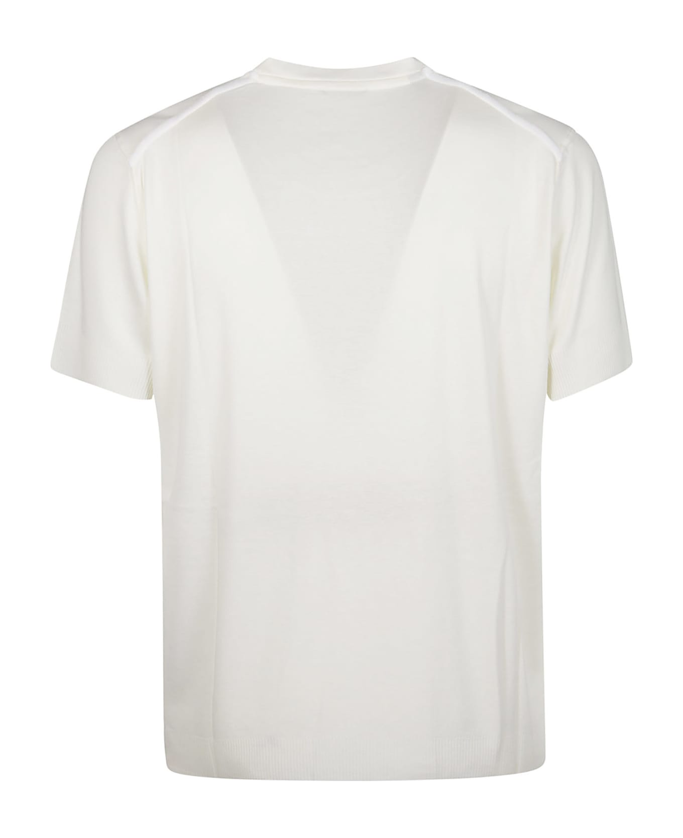 Tom Ford Placed Rib T-shirt - Optical White