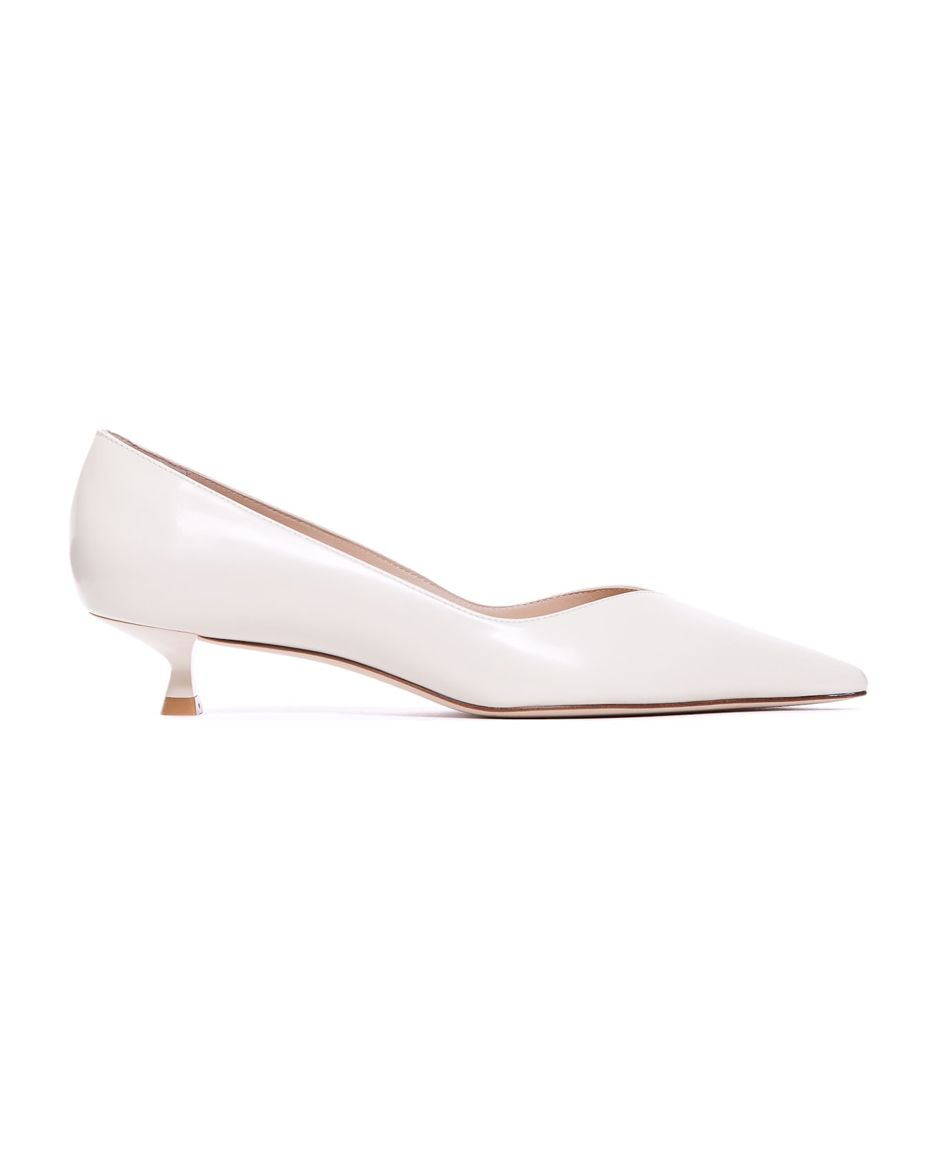 Stuart Weitzman Eva Pumps - White