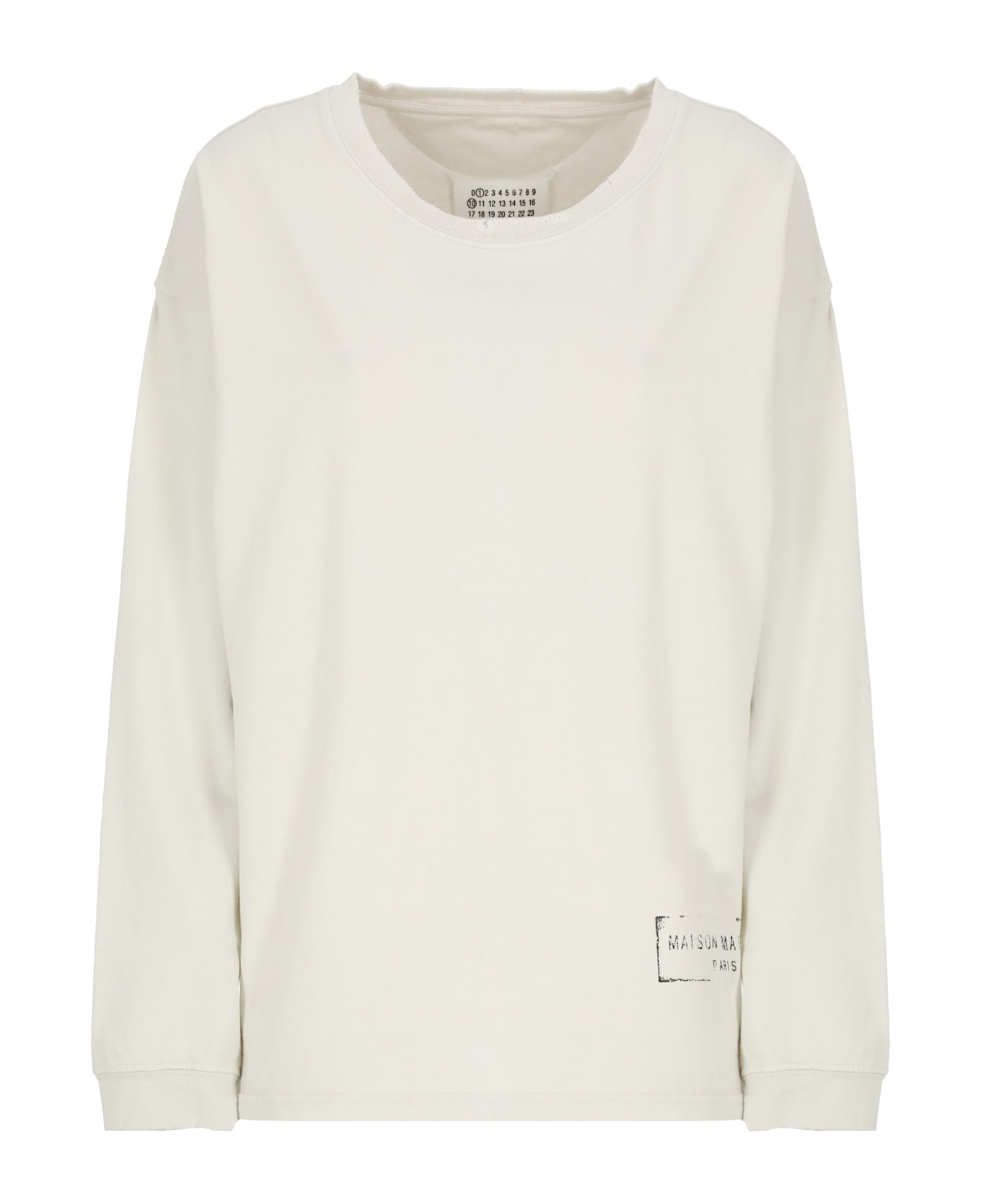 Maison Margiela Cotton T-shirt - Ivory