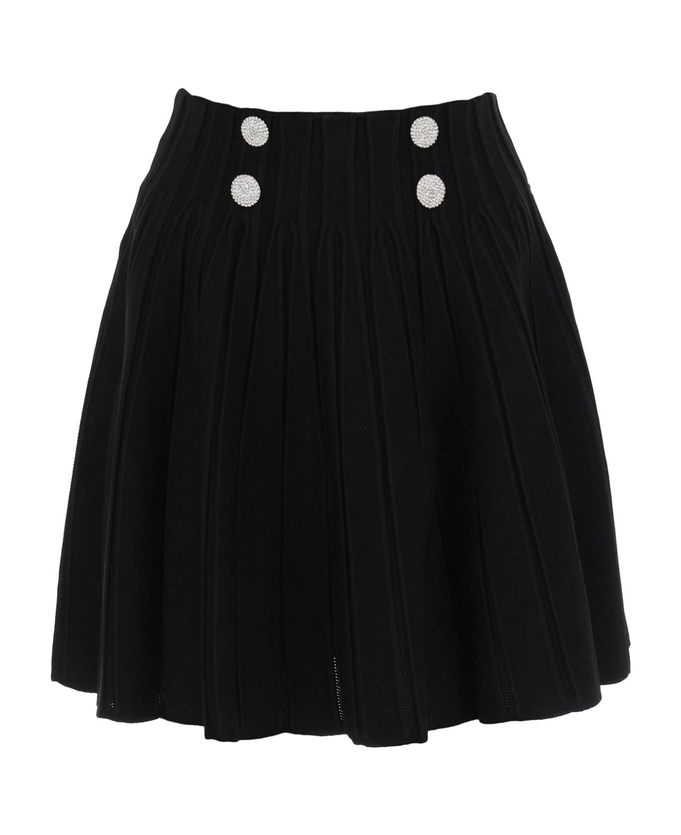 Balmain Skater Skirt - Black スカート