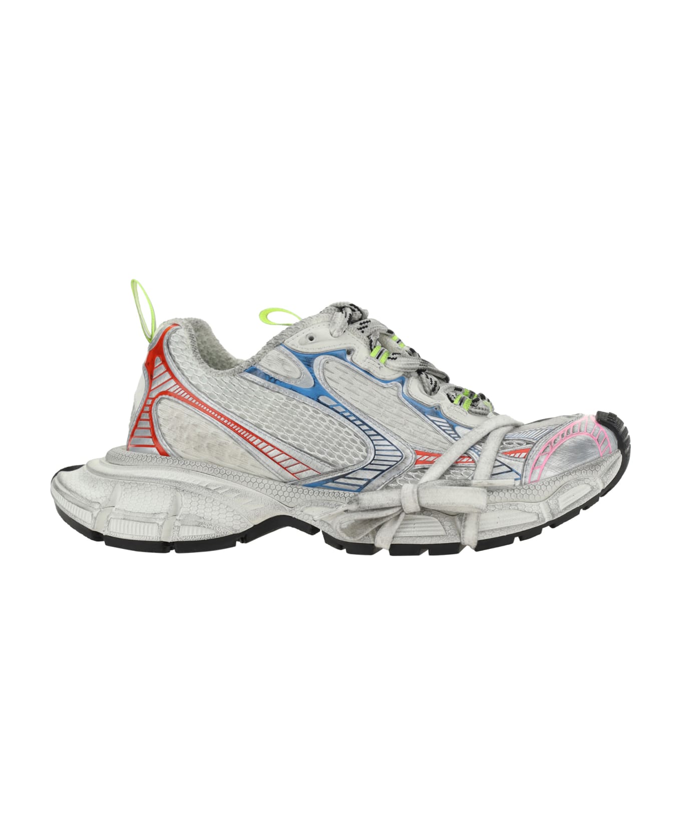 Balenciaga 3xl Sneakers - White/red/blue