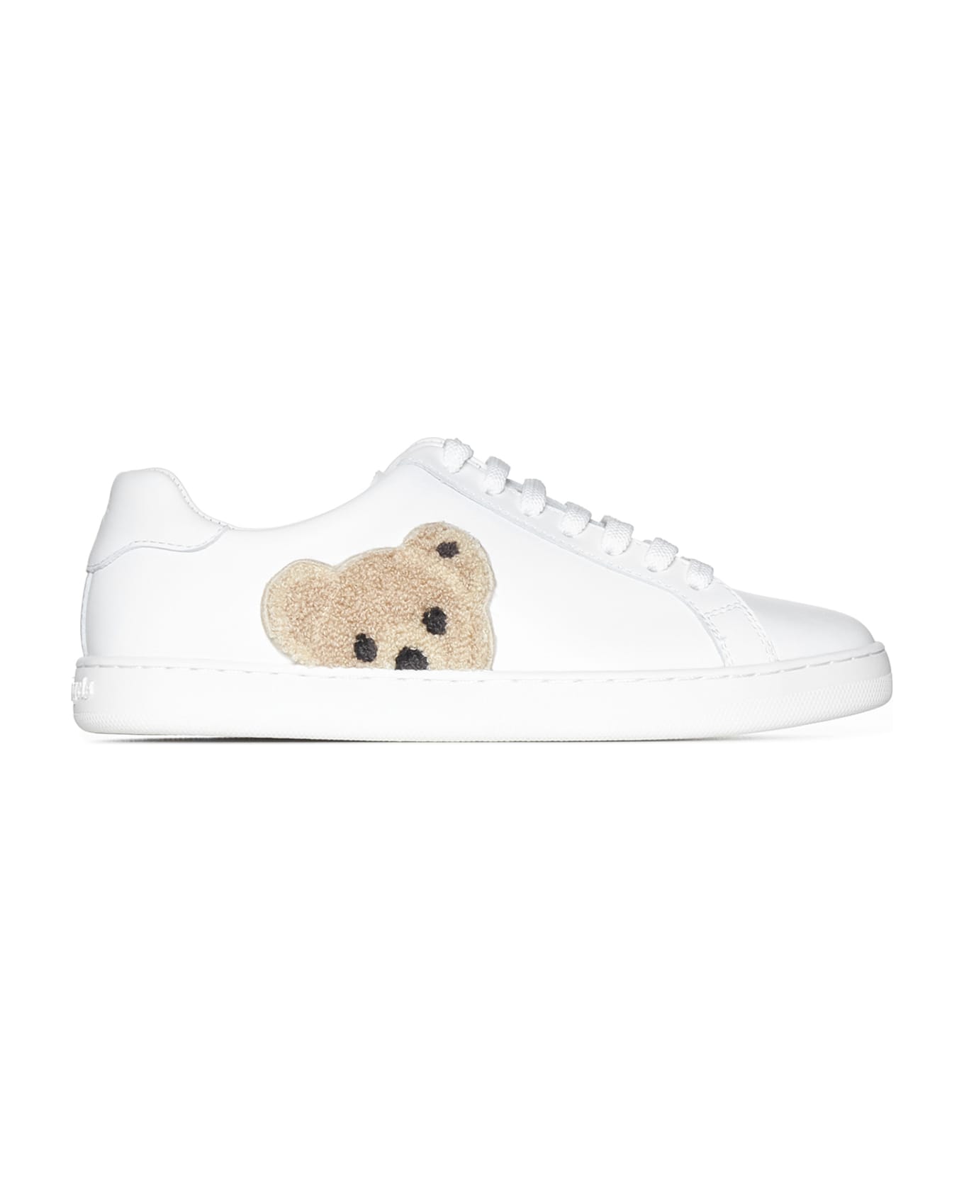 Palm Angels New Teddy Bear Tennis Sneakers - White