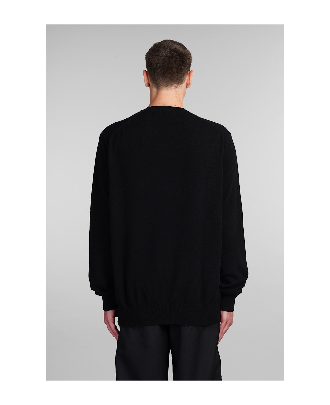 Comme des Garçons Shirt Knitwear In Black Wool - black