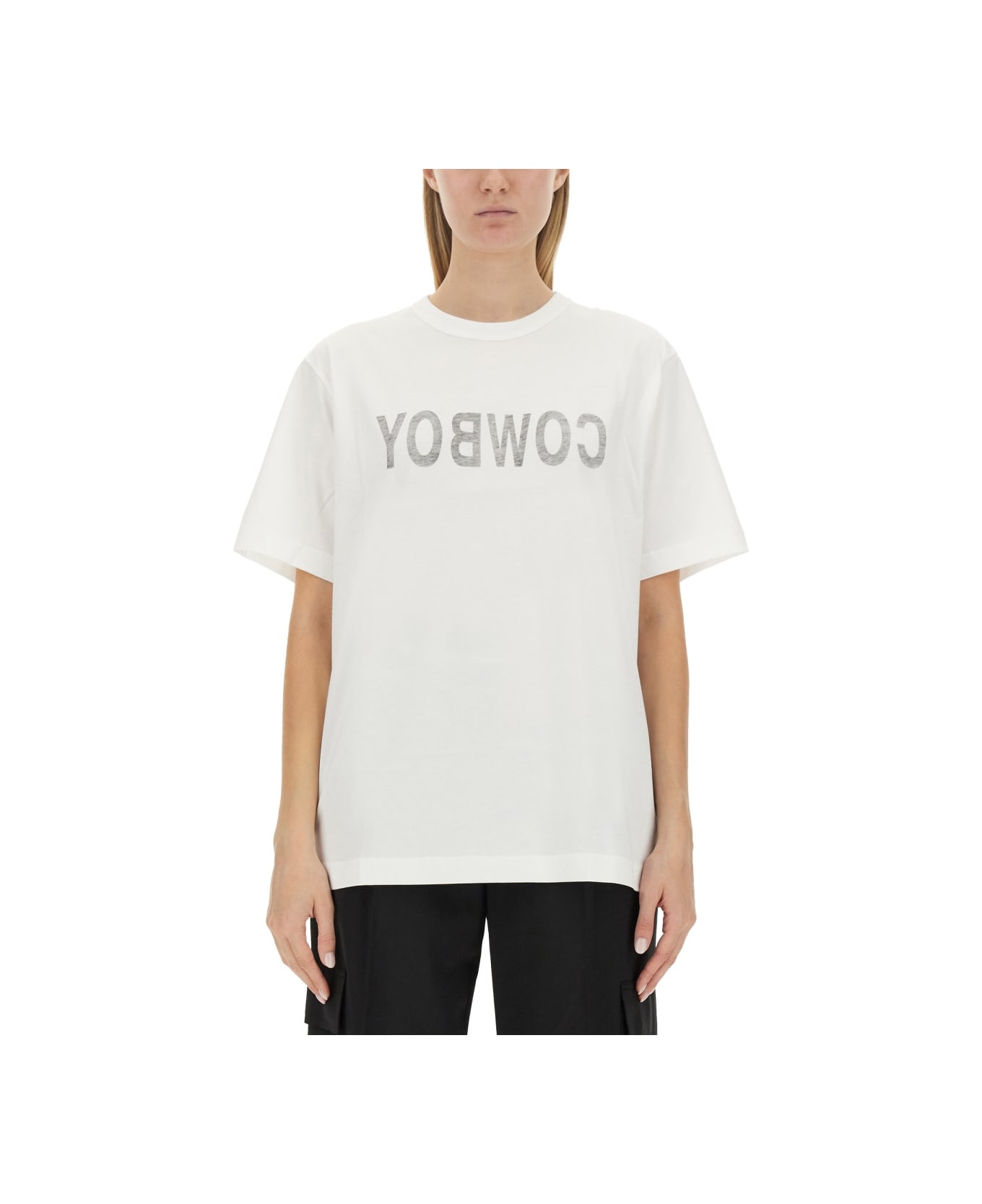 Helmut Lang Cowboy T-shirt - WHITE
