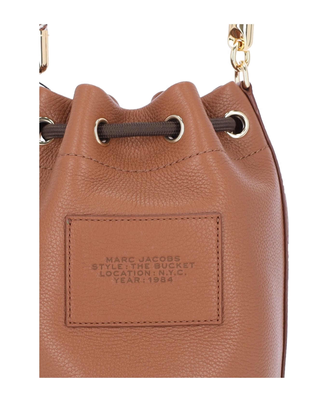 Marc Jacobs "the Leather Bucket" Bucket Bag - Brown