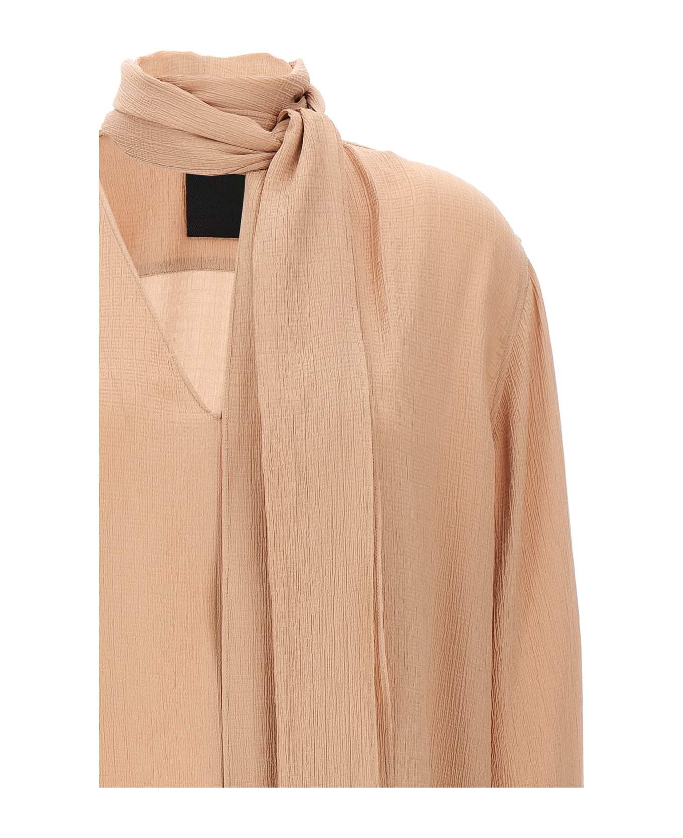 Givenchy Pussy Bow Blouse - Beige