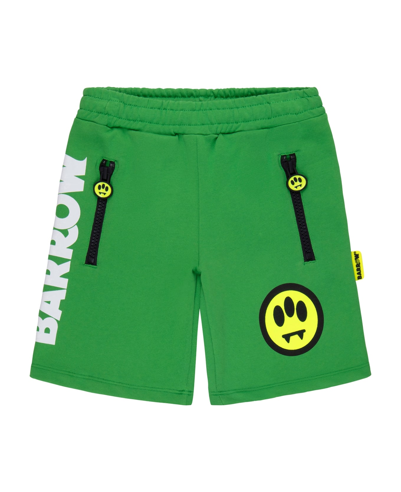 Barrow Sports Shorts With Print - Green
