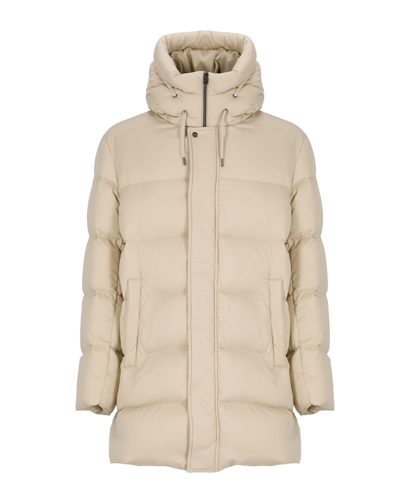 Herno Quilted Down Jacket - Beige