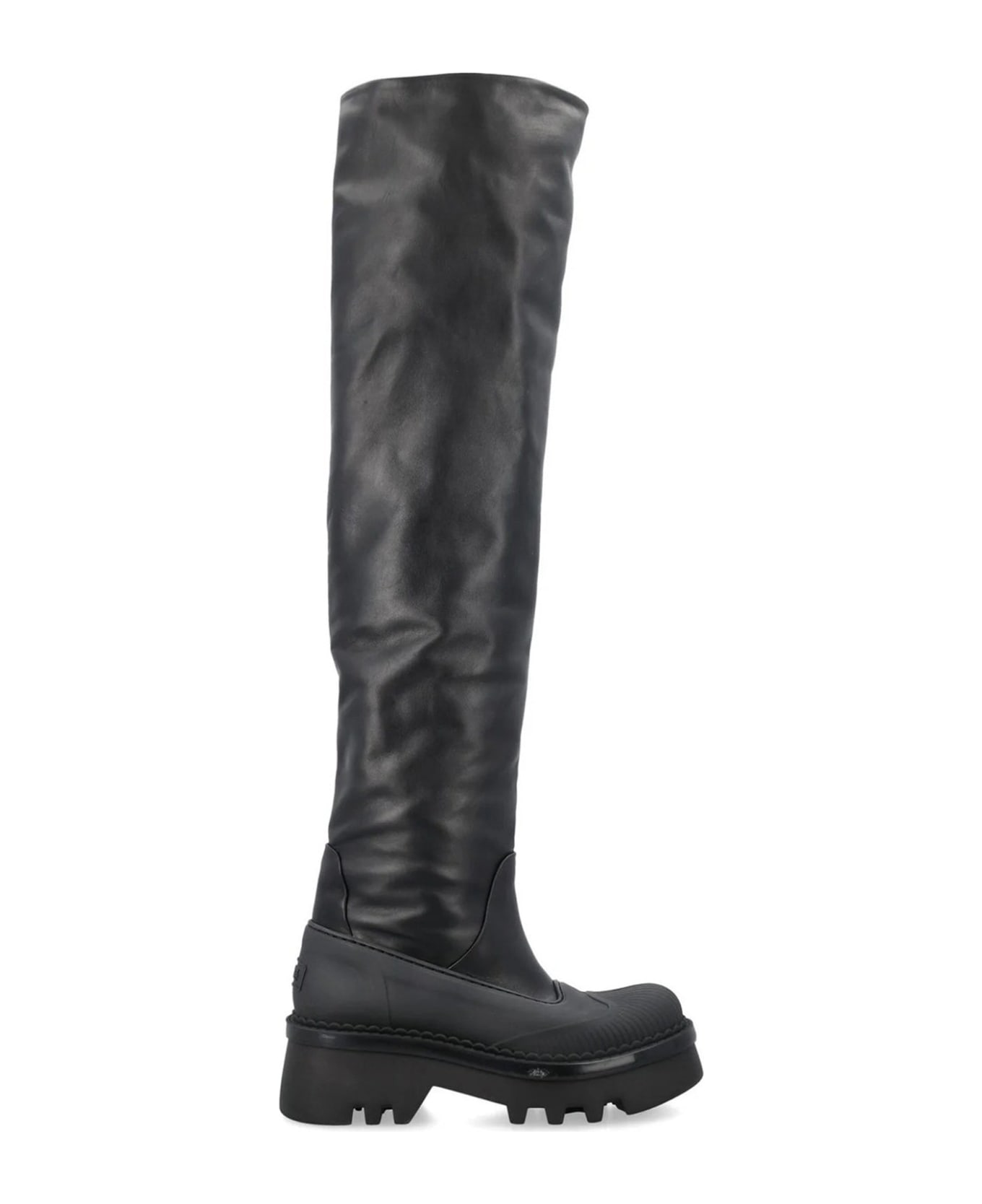 Chloé Raina Over Knee Boots - Black