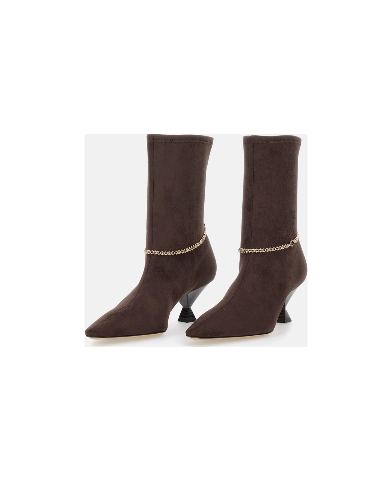 Maria Luca Nausica Stretch Boot - Brown
