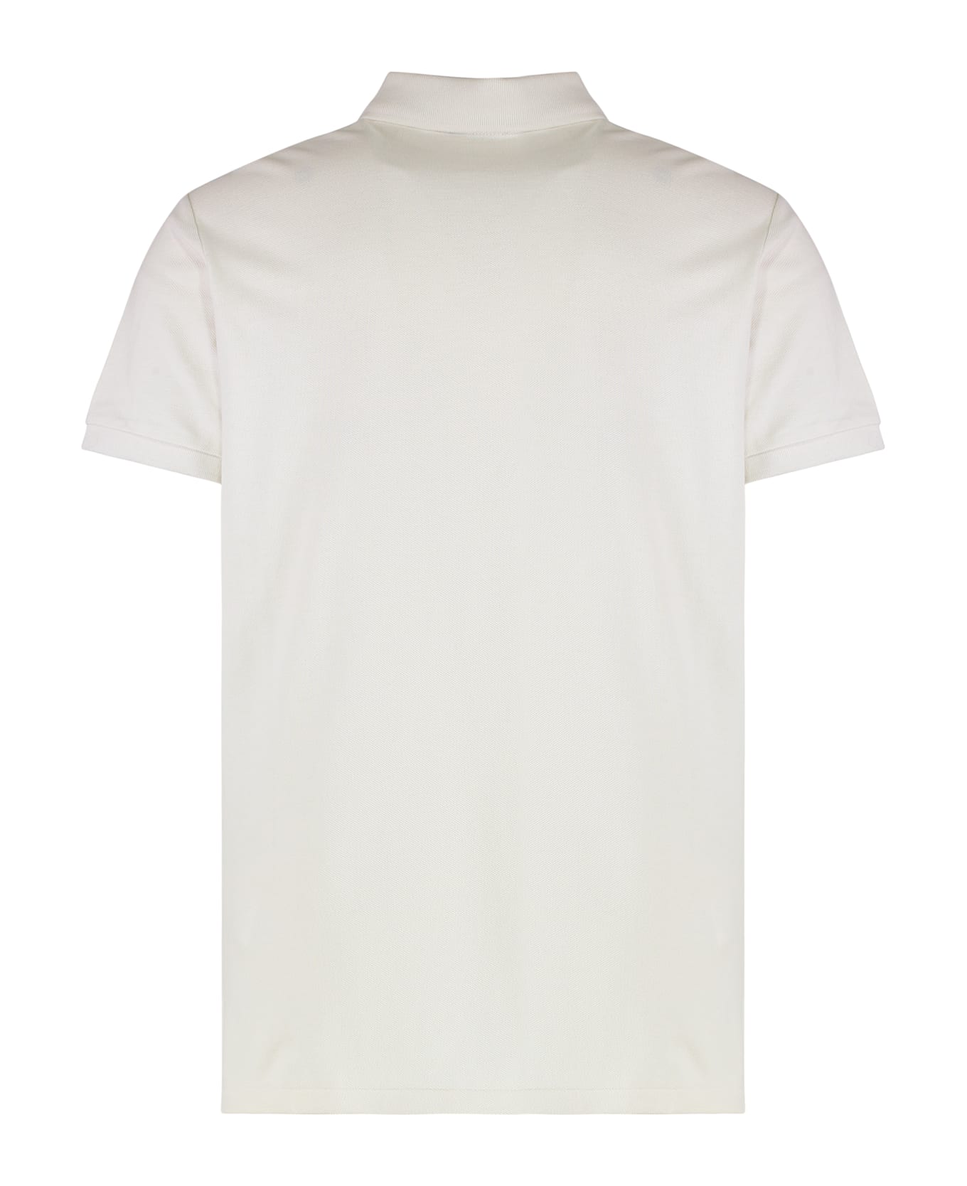 Polo Ralph Lauren Short Sleeve Cotton Polo Shirt - Ecru