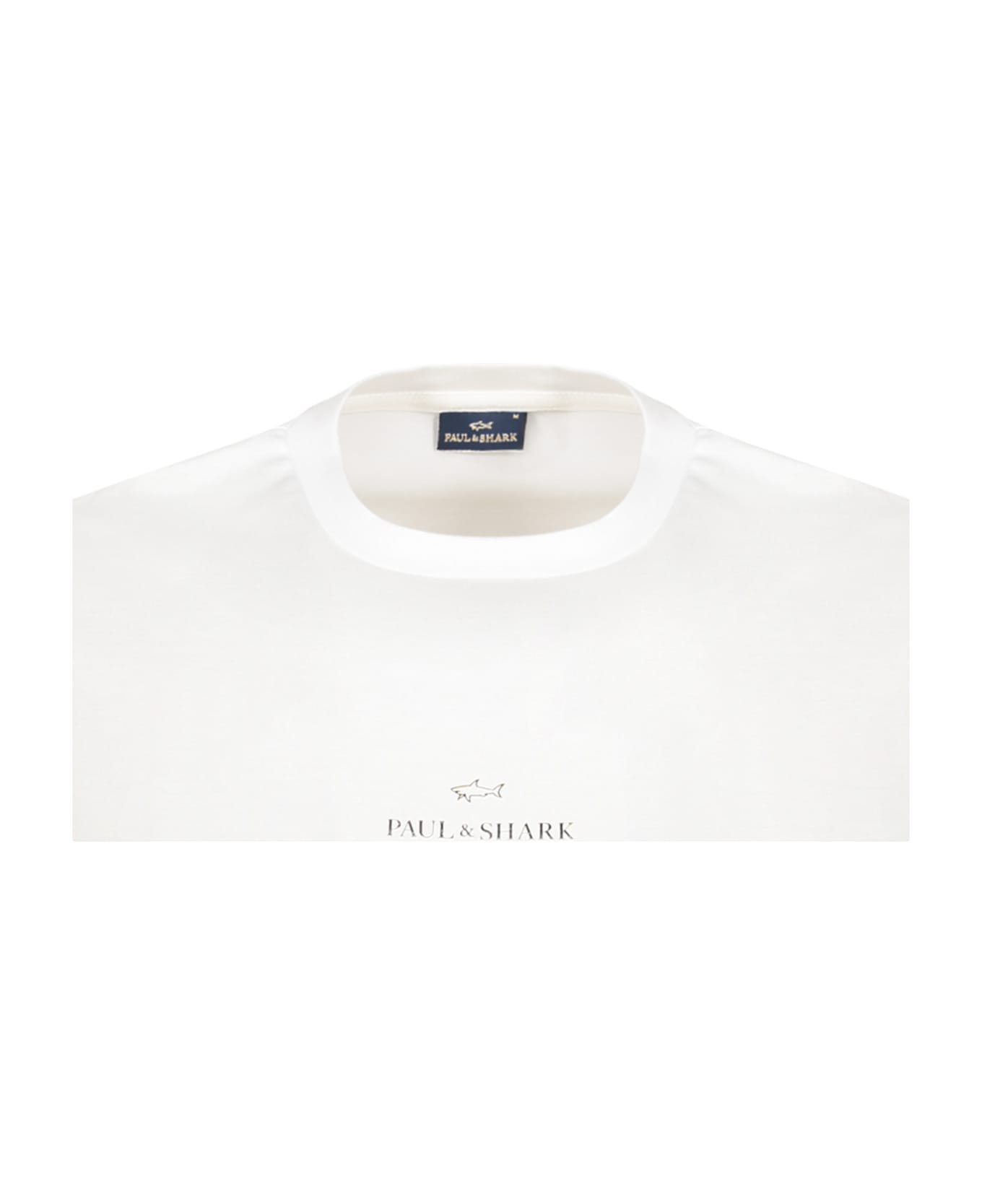 Paul&Shark Cotton T-shirt - White
