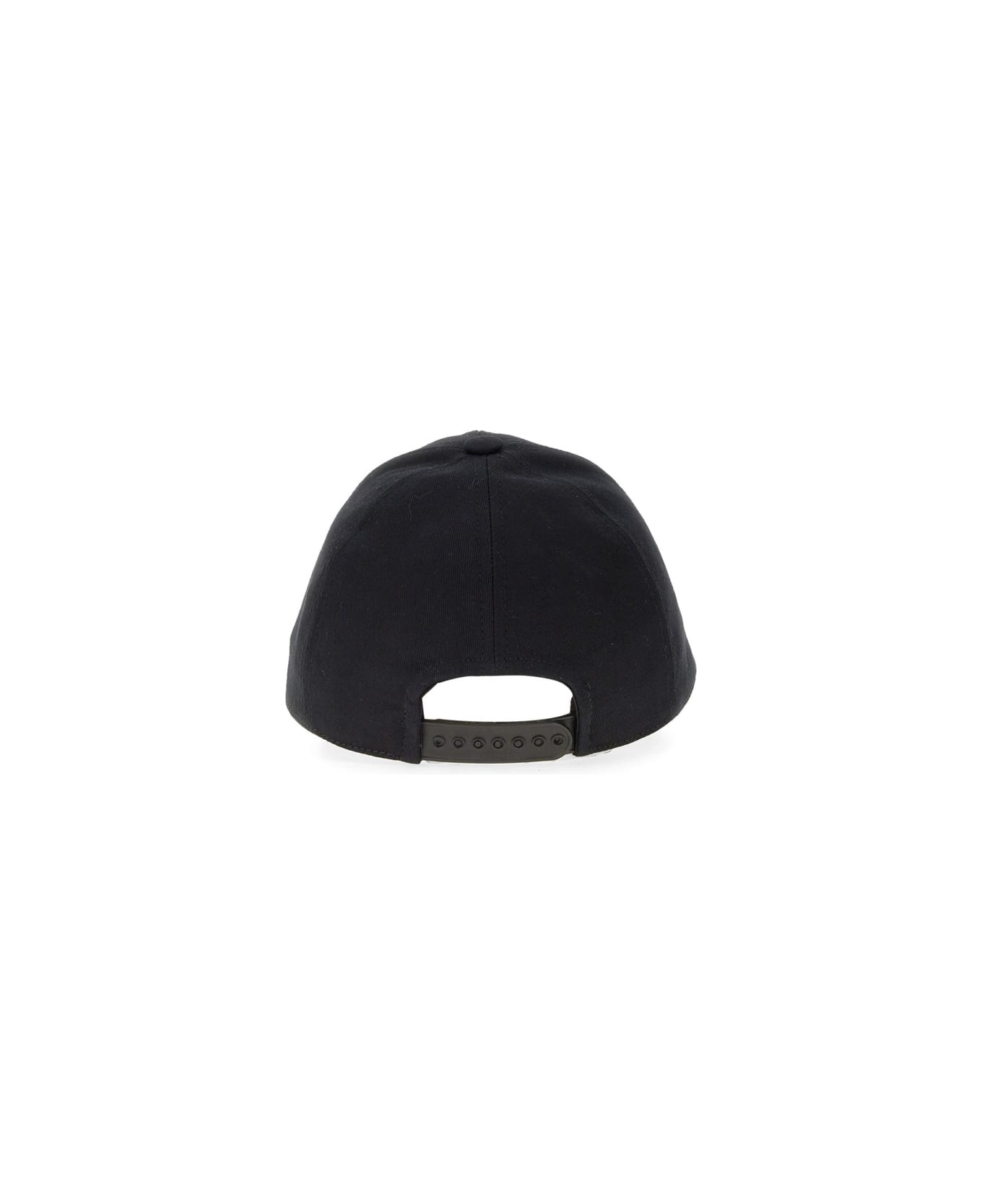 Courrèges Baseball Hat With Logo - BLACK
