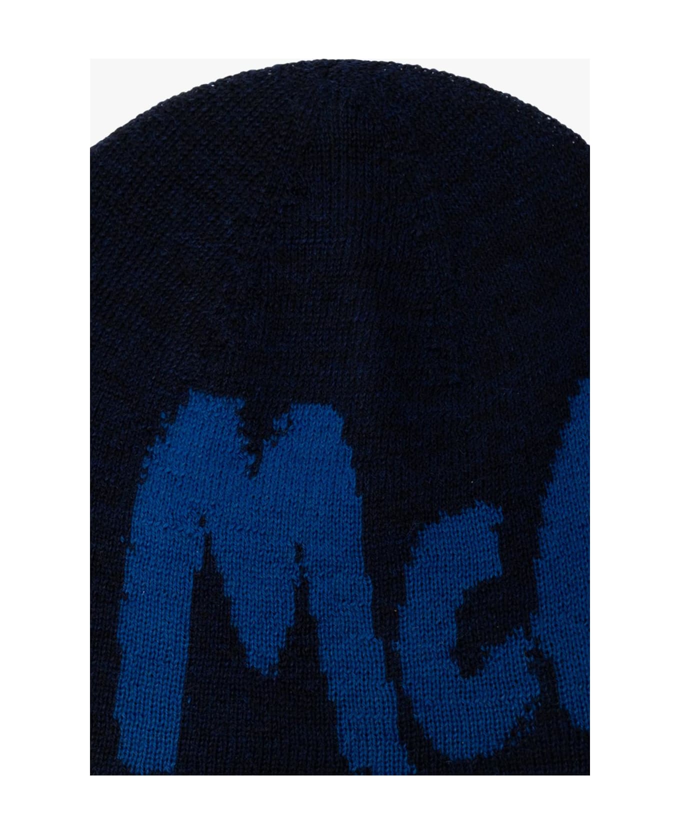 Alexander McQueen Logo Embroidered Knit Beanie