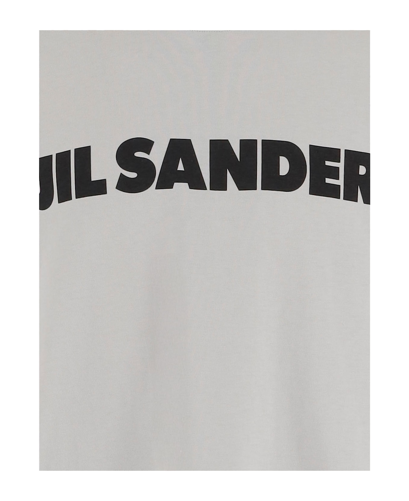 Jil Sander Cotton Jersey T-shirt With Logo - White