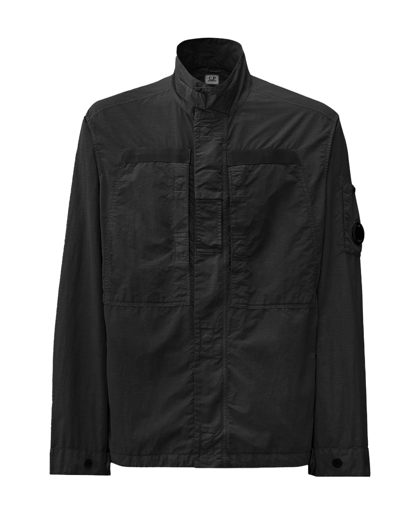C.P. Company Flatt Nylon Jacket With Logo Iconic Detail