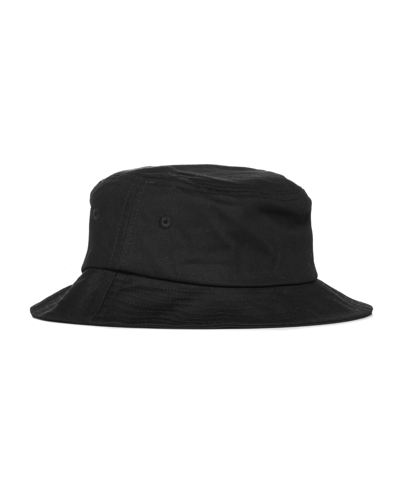 Kenzo Bucket Hat With Logo - Black 帽子