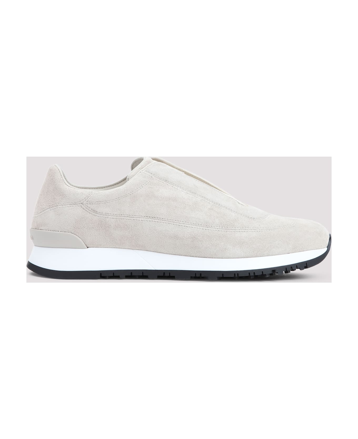 John Lobb Lift Suede Foundry Loafers - J Sand
