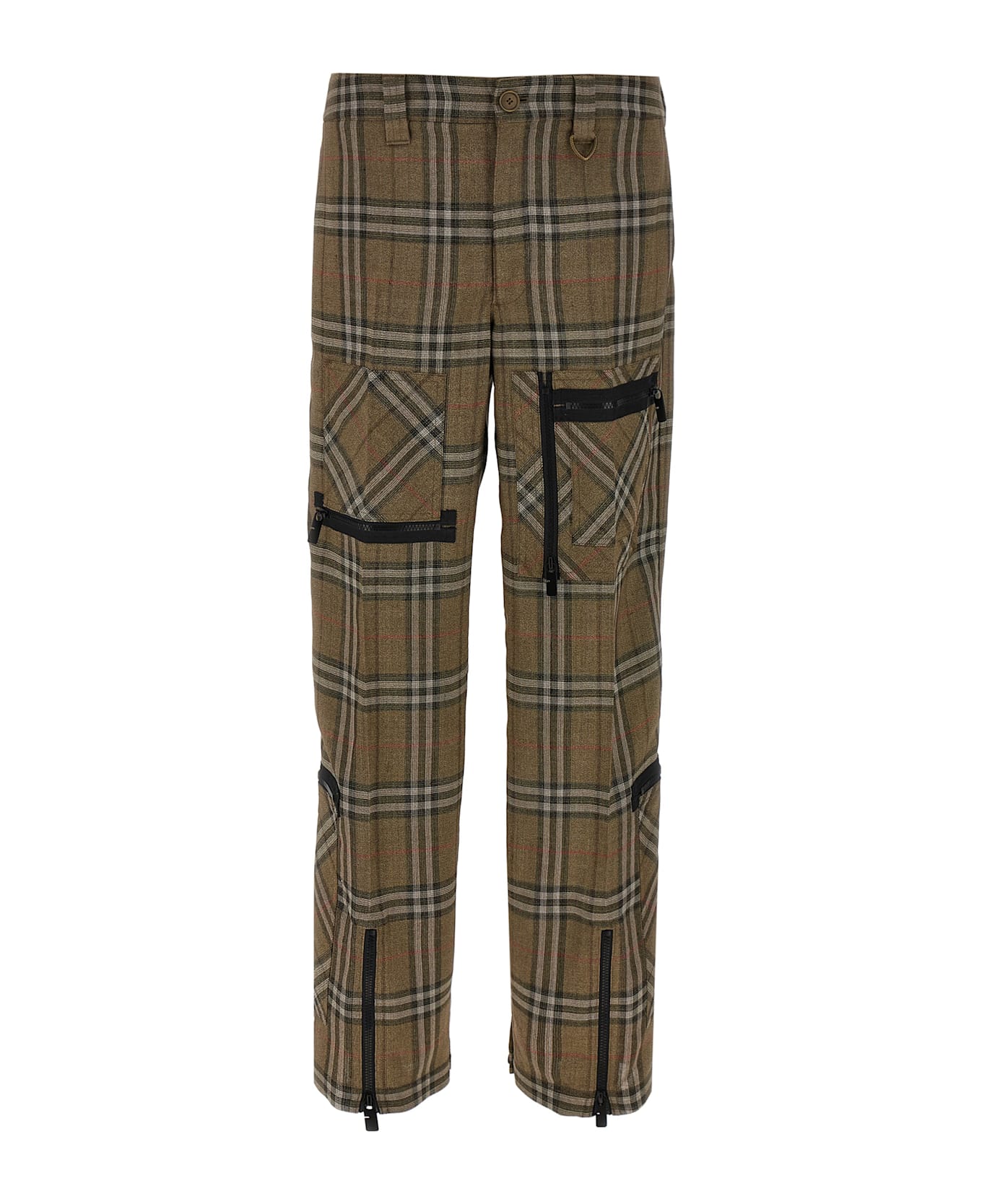 最終価格 DRESS BARBER WASHABLE CHECK PANTS Burberry Check Pants | italist